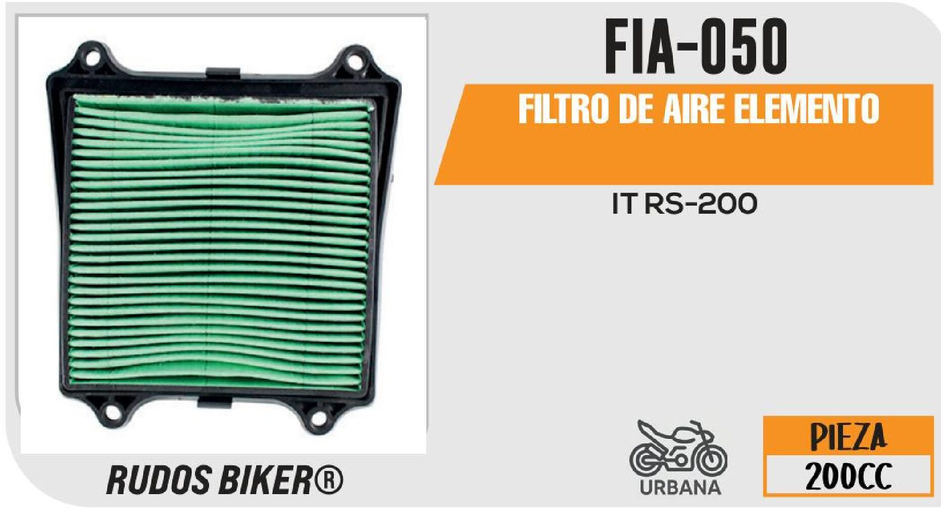 FIA-050 FILTRO DE AIRE ELEMENTO / FIA-050