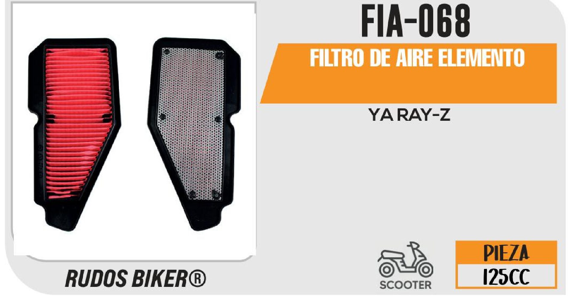 FILTRO DE AIRE ELEMENTO / FIA-068