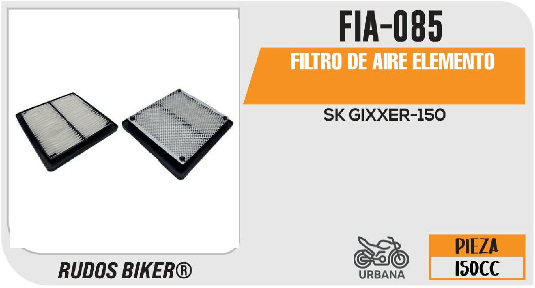 FIA-085 FILTRO DE AIRE ELEMENTO / FIA-085