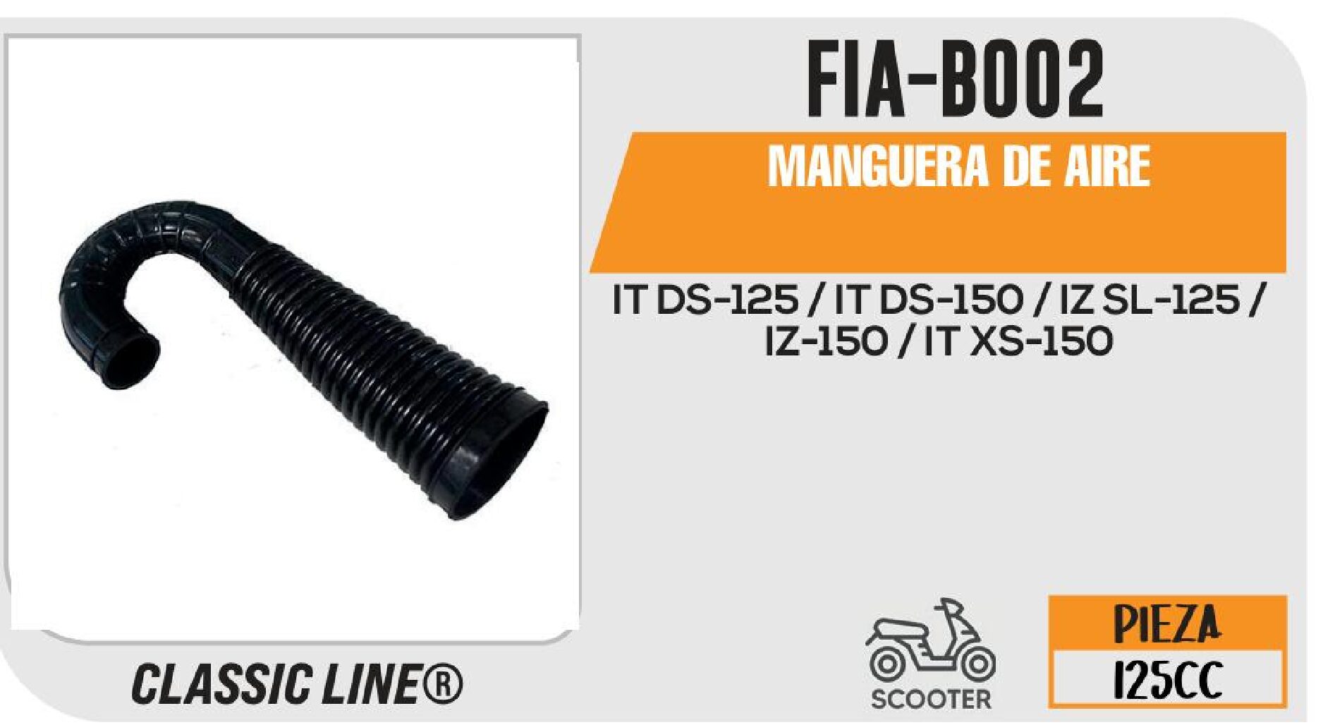 MANGUERA DE AIRE / FIA-B002