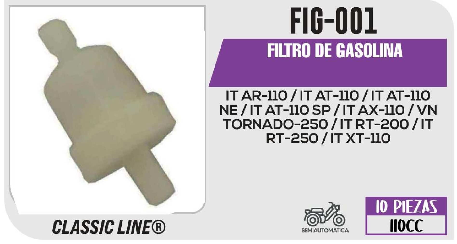 FILTRO DE GASOLINA / FIG-001