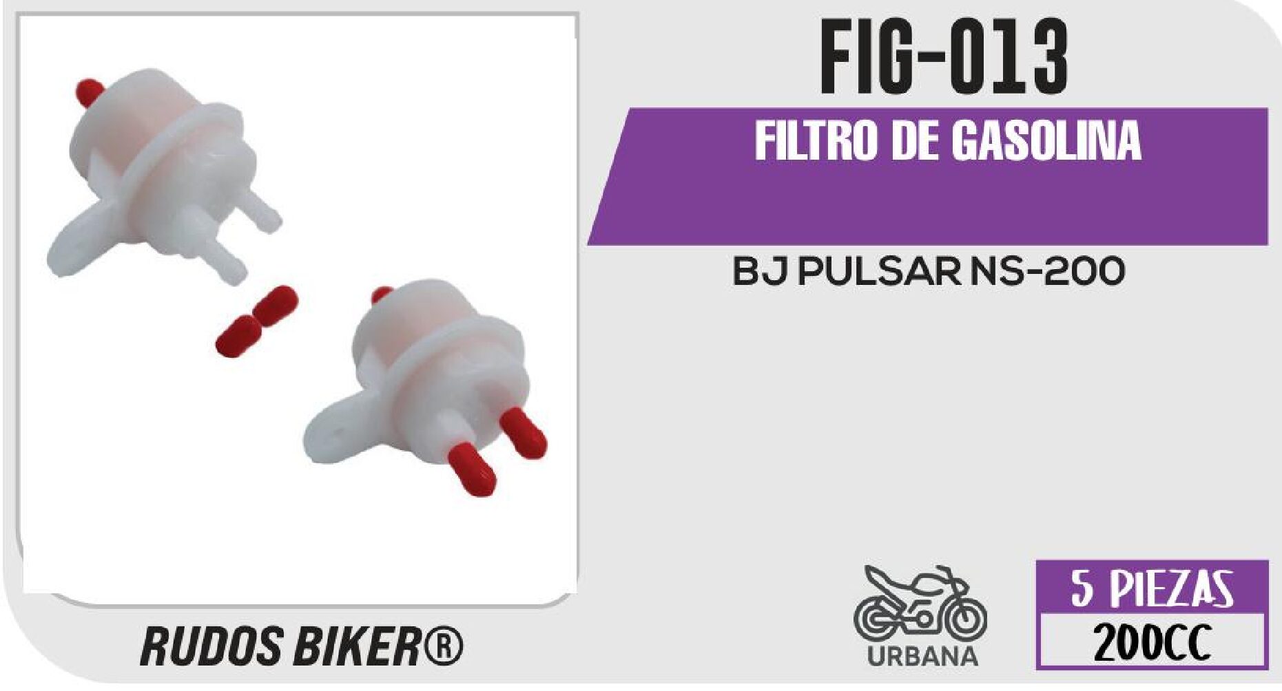 FILTRO GASOLINA / FIG-013