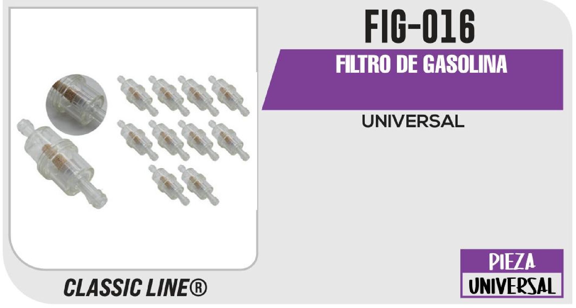 FILTRO DE GASOLINA / FIG-016