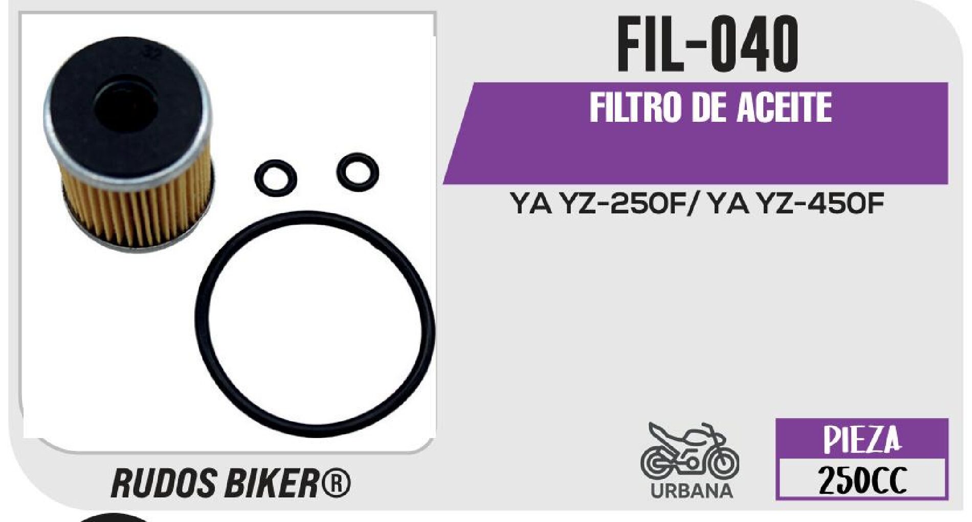 FILTRO DE ACEITE / FIL-040