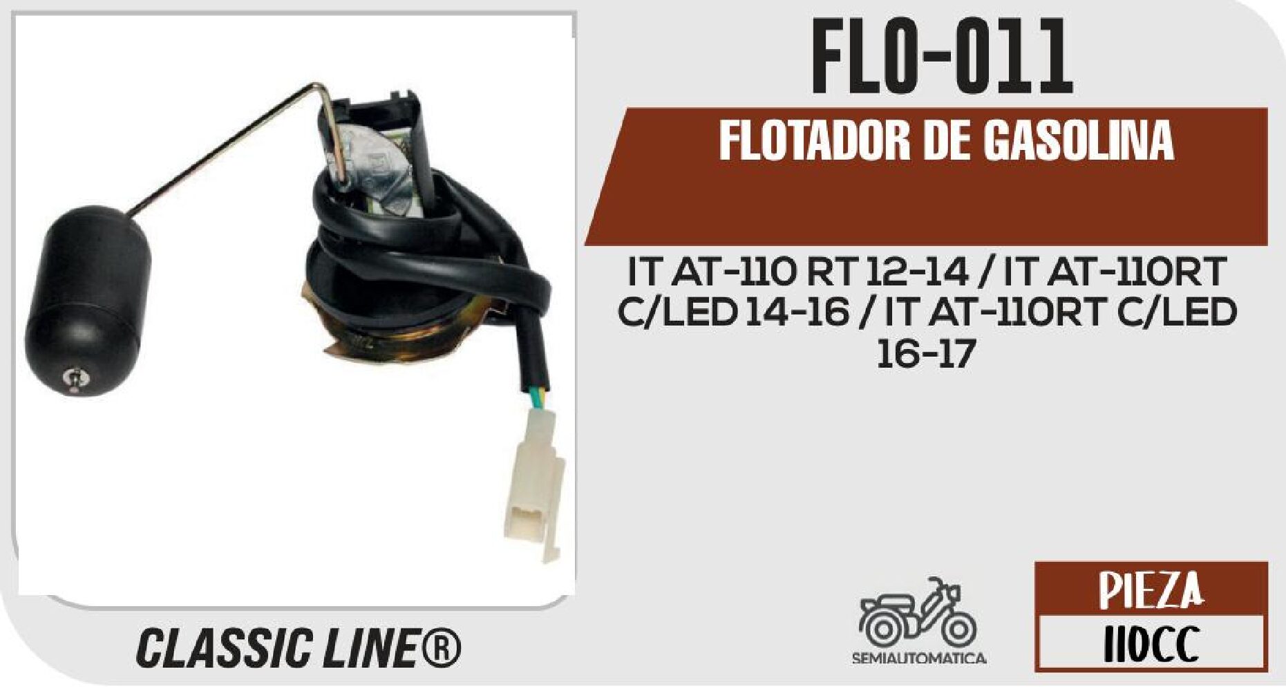 FLOTADOR DE GASOLINA / FLO-011