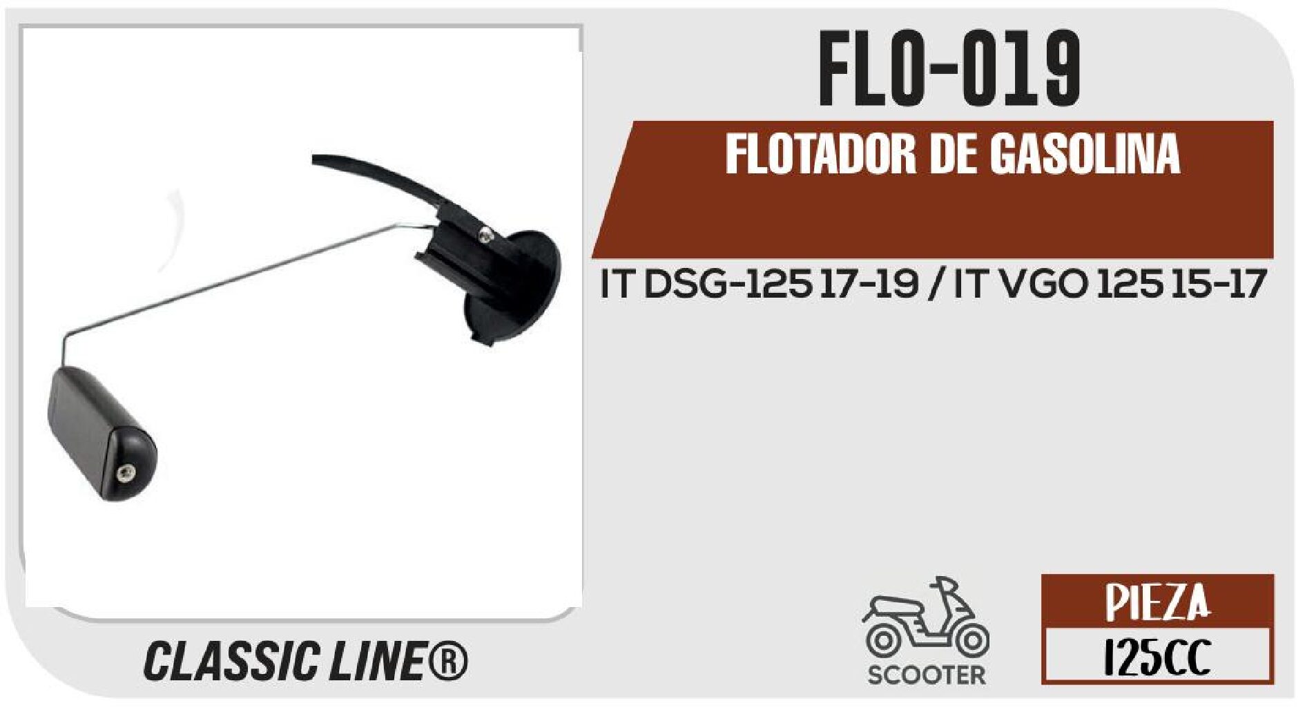 FLOTADOR DE GASOLINA / FLO-019