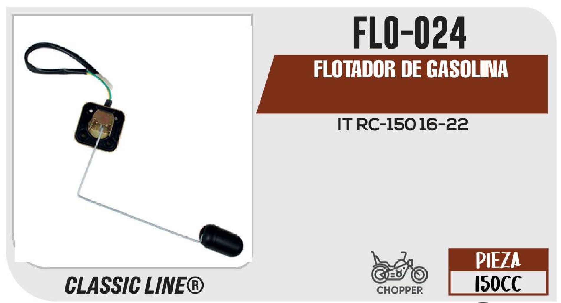 FLOTADOR DE GASOLINA / FLO-024
