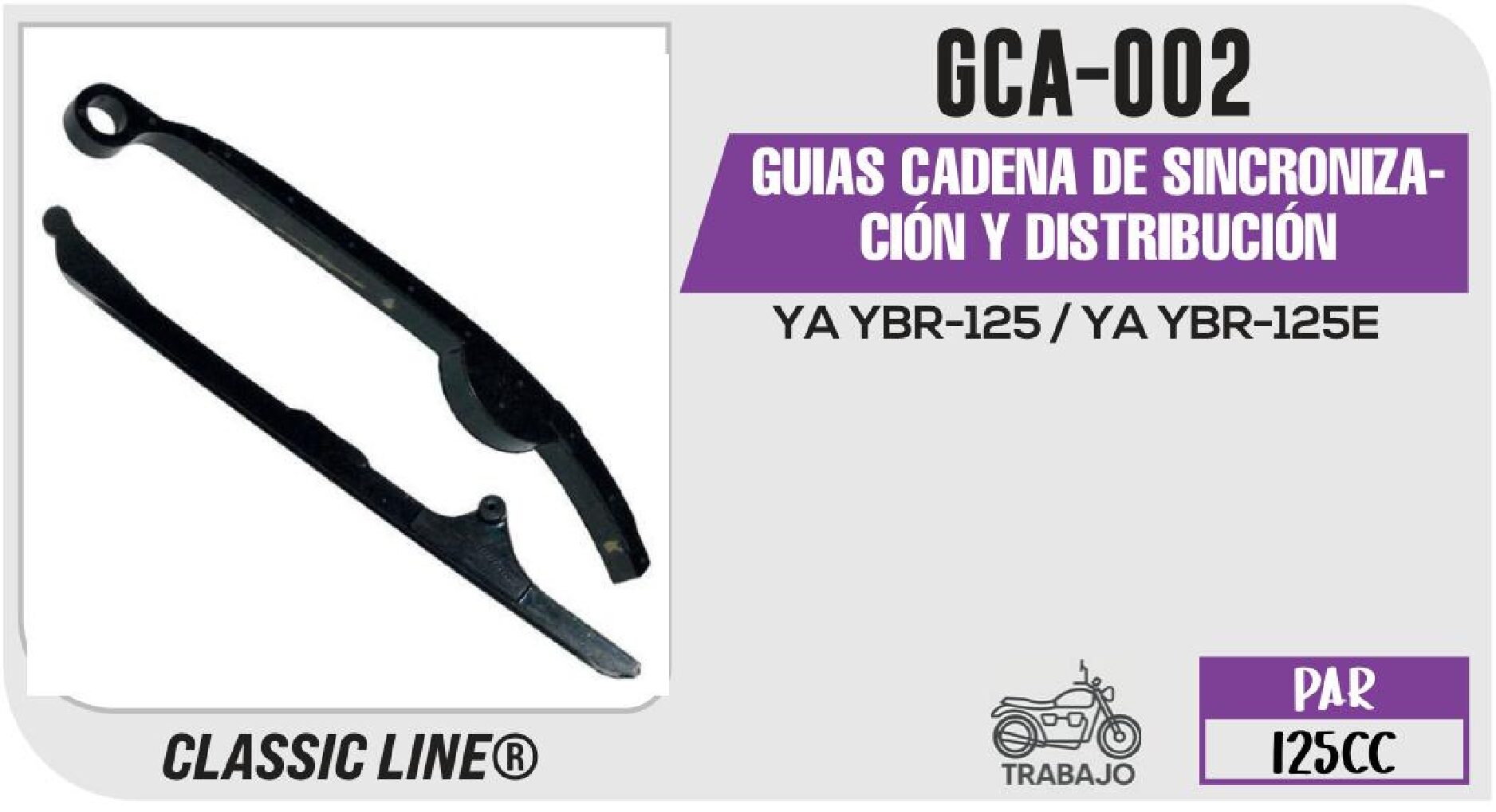 GUIAS CADENA DE SINCRONIZACIÓN Y DISTRIBUCIÓN / GCA-002