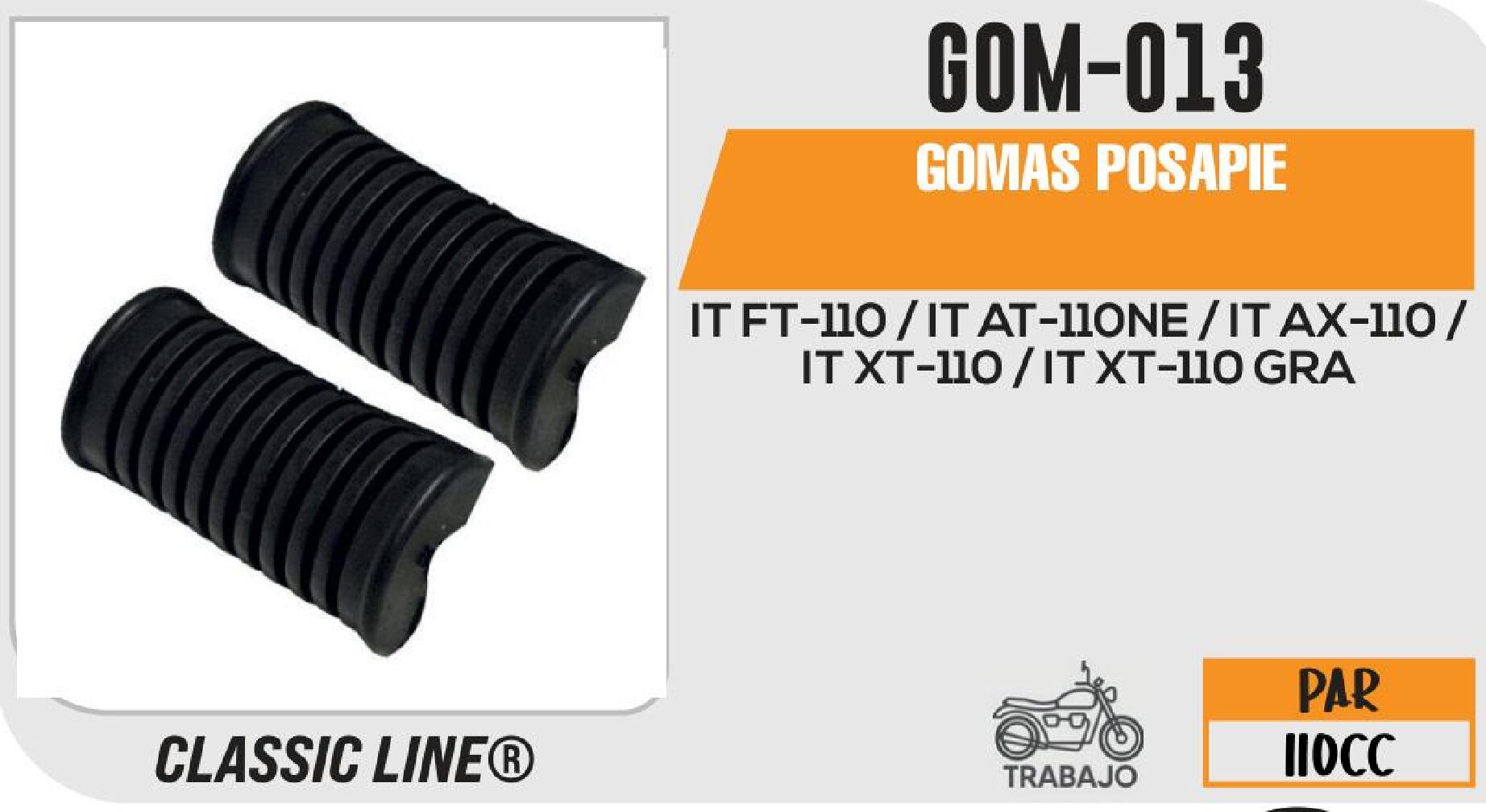GOMAS POSAPIE / GOM-013