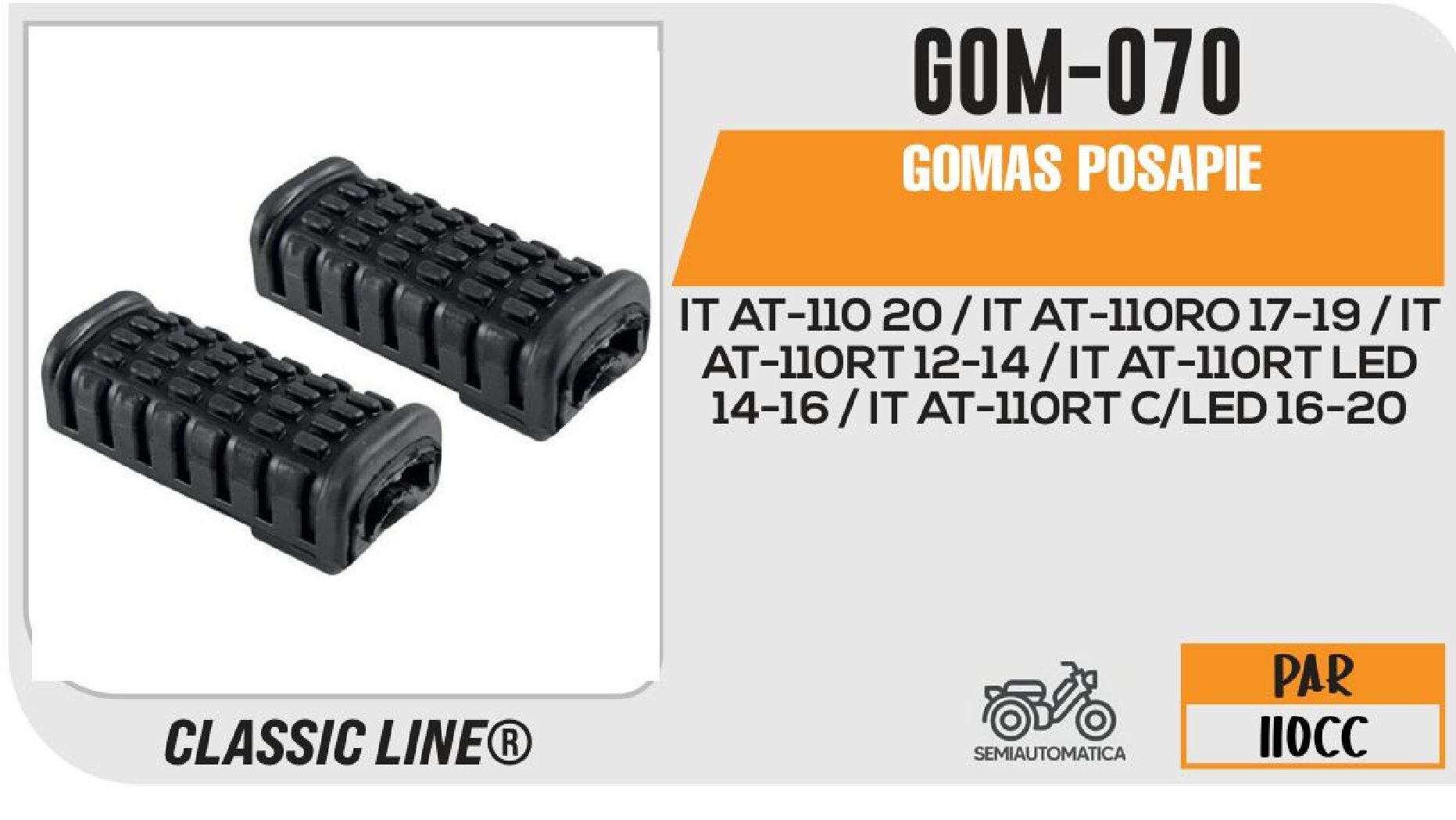 GOMAS POSAPIE / GOM-070