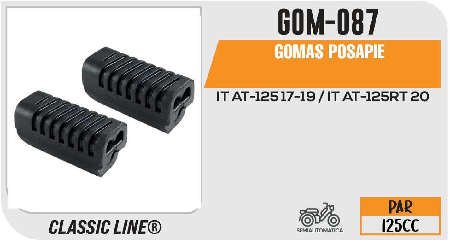 GOMAS POSAPIE / GOM-087