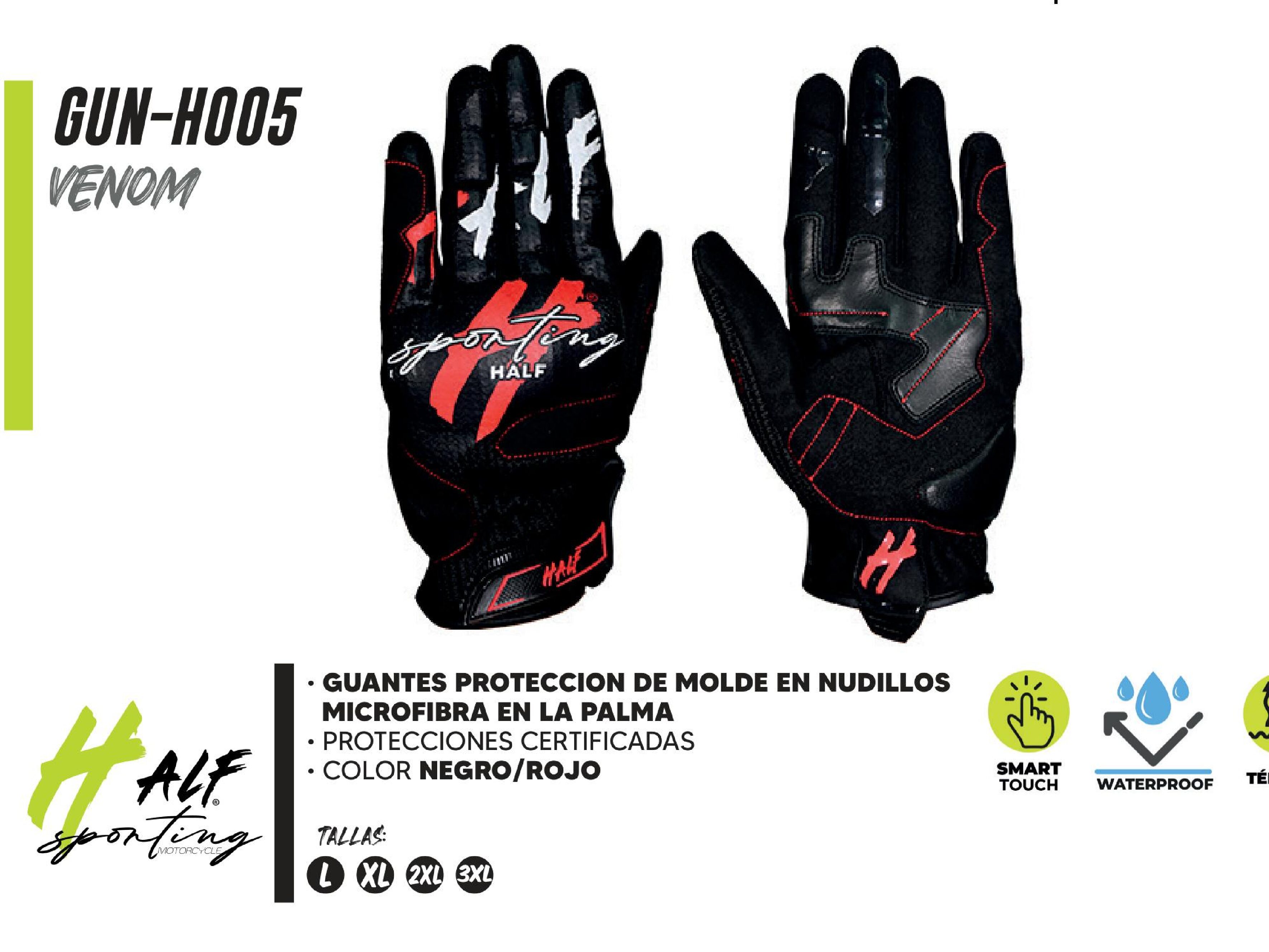 GUANTES PROTECCION DE MOLDE EN NUDILLOS MICROFIBRA EN LA PALMA / GUN-H005-2XL