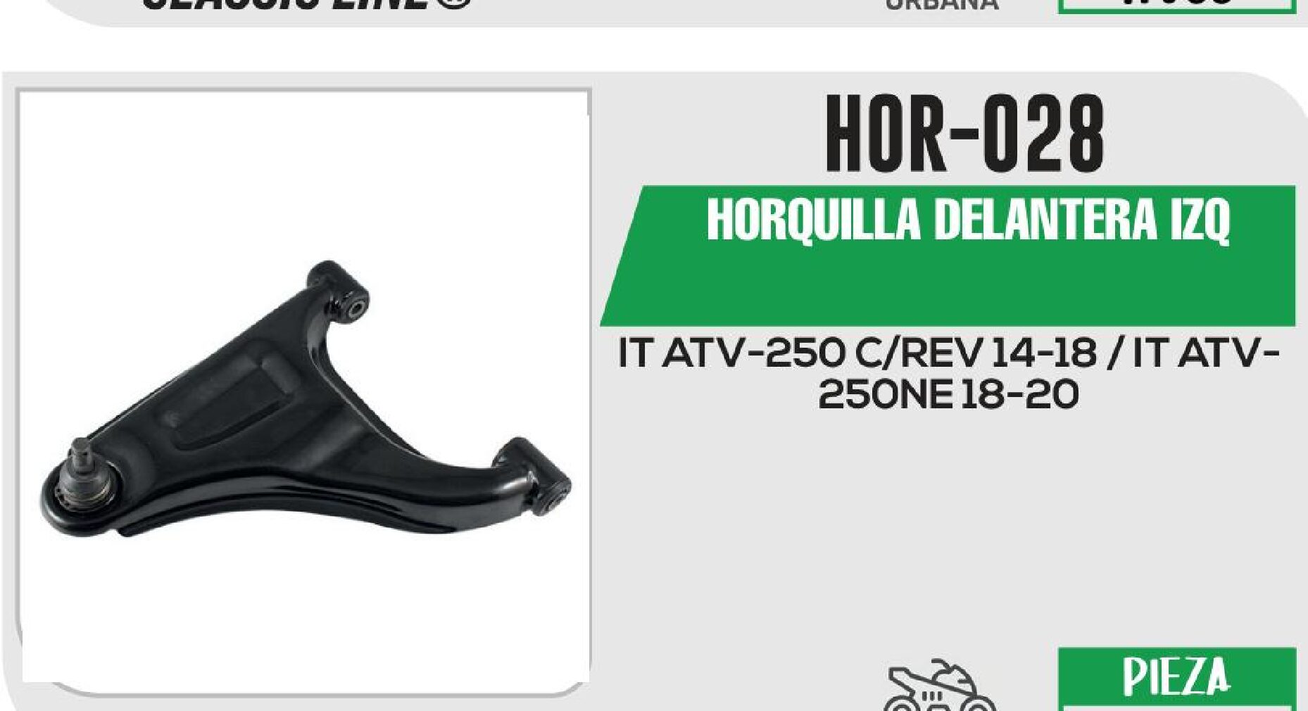 HORQUILLA DELANTERA IZQ / HOR-028