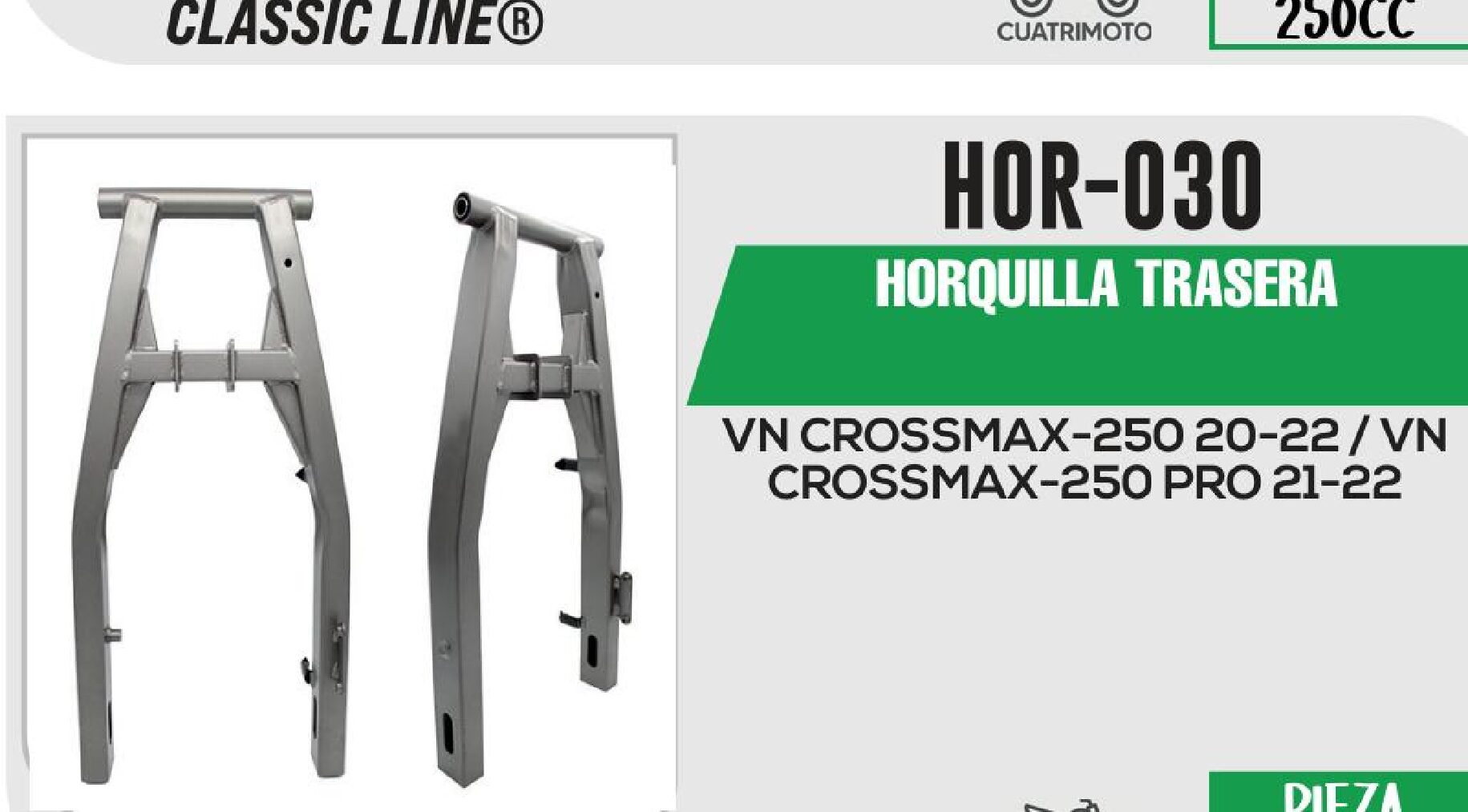 HORQUILLA TRASERA / HOR-030