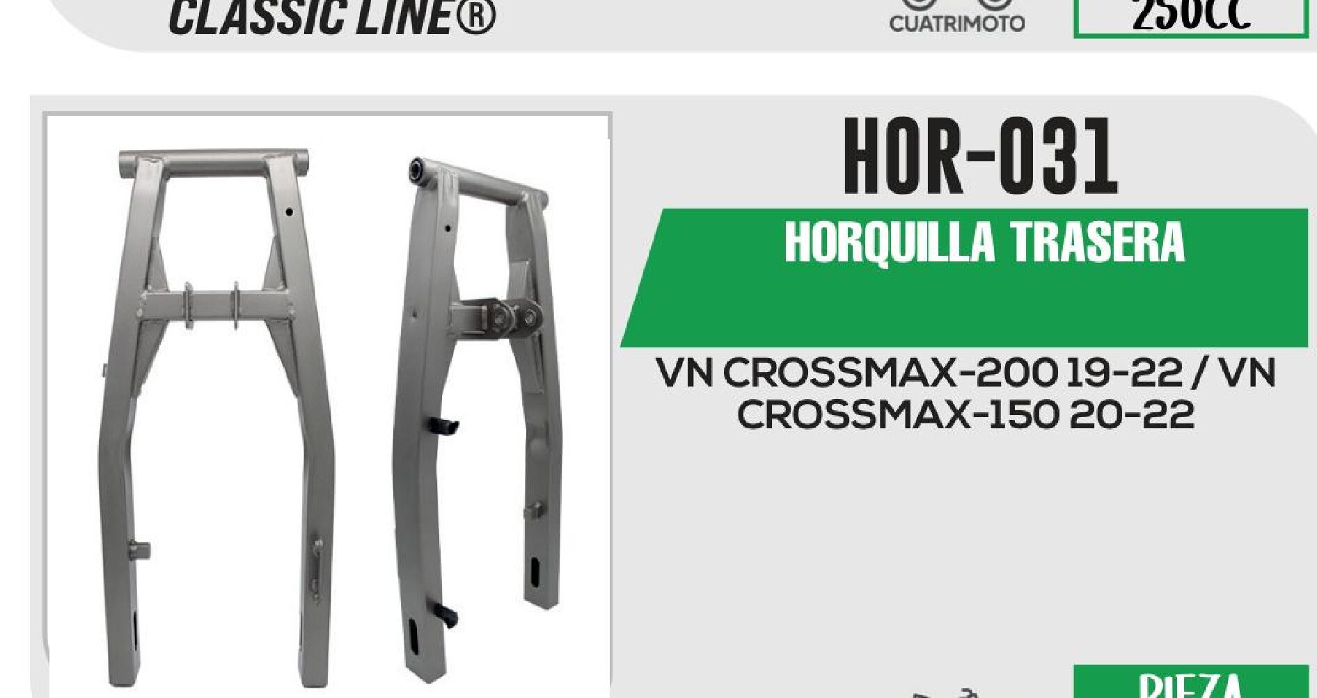 HORQUILLA TRASERA / HOR-031
