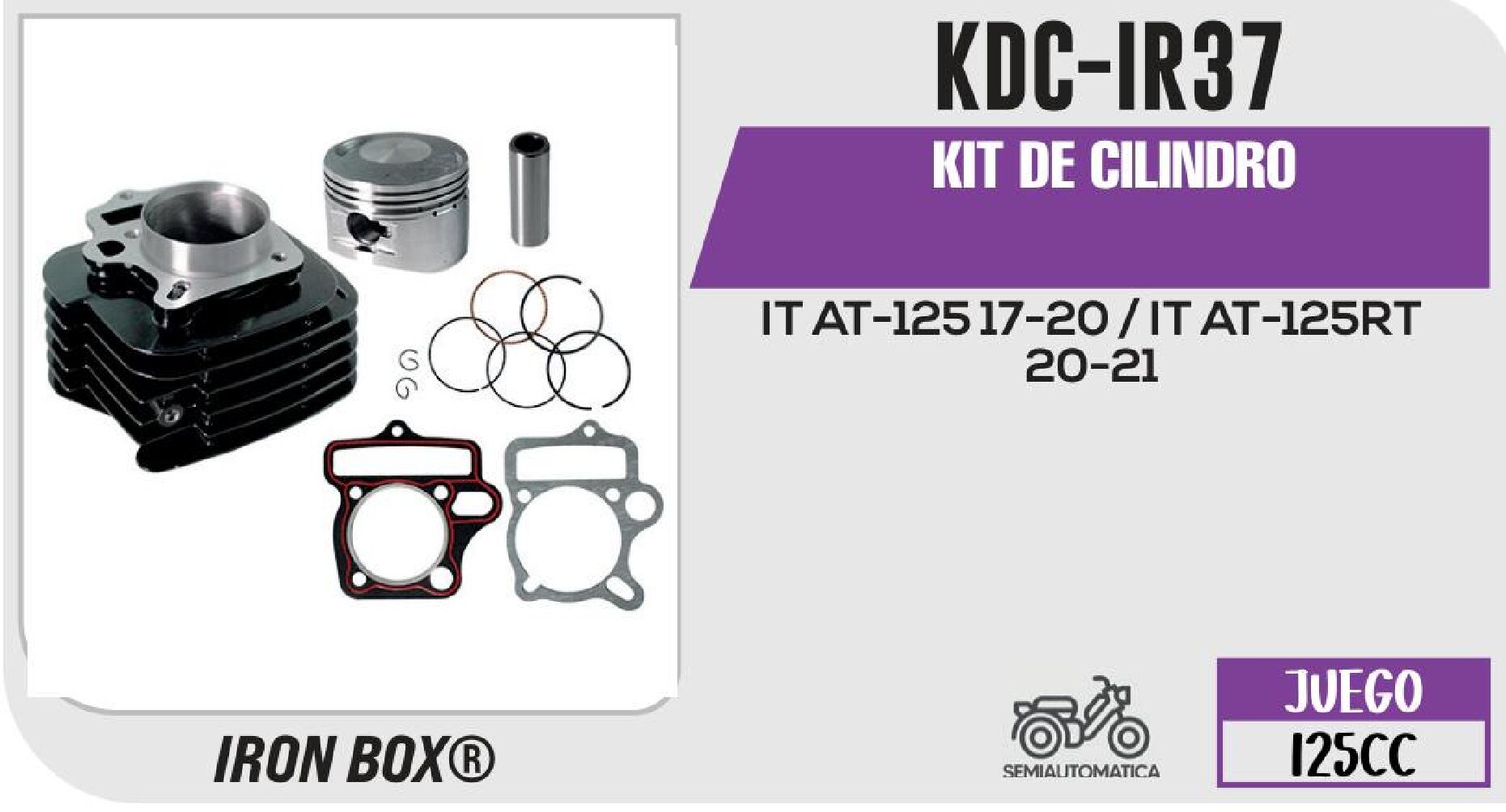 KIT DE CILINDRO / KDC-IR37