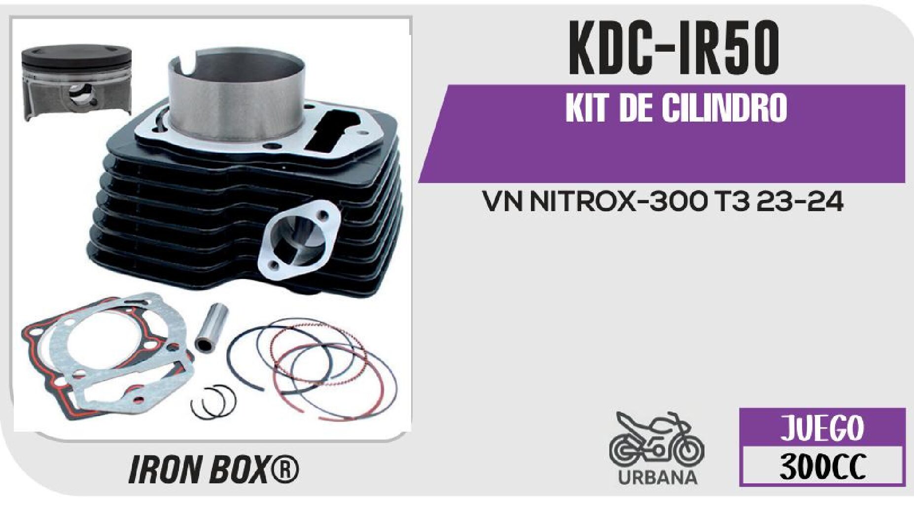 KIT DE CILINDRO / KDC-IR50