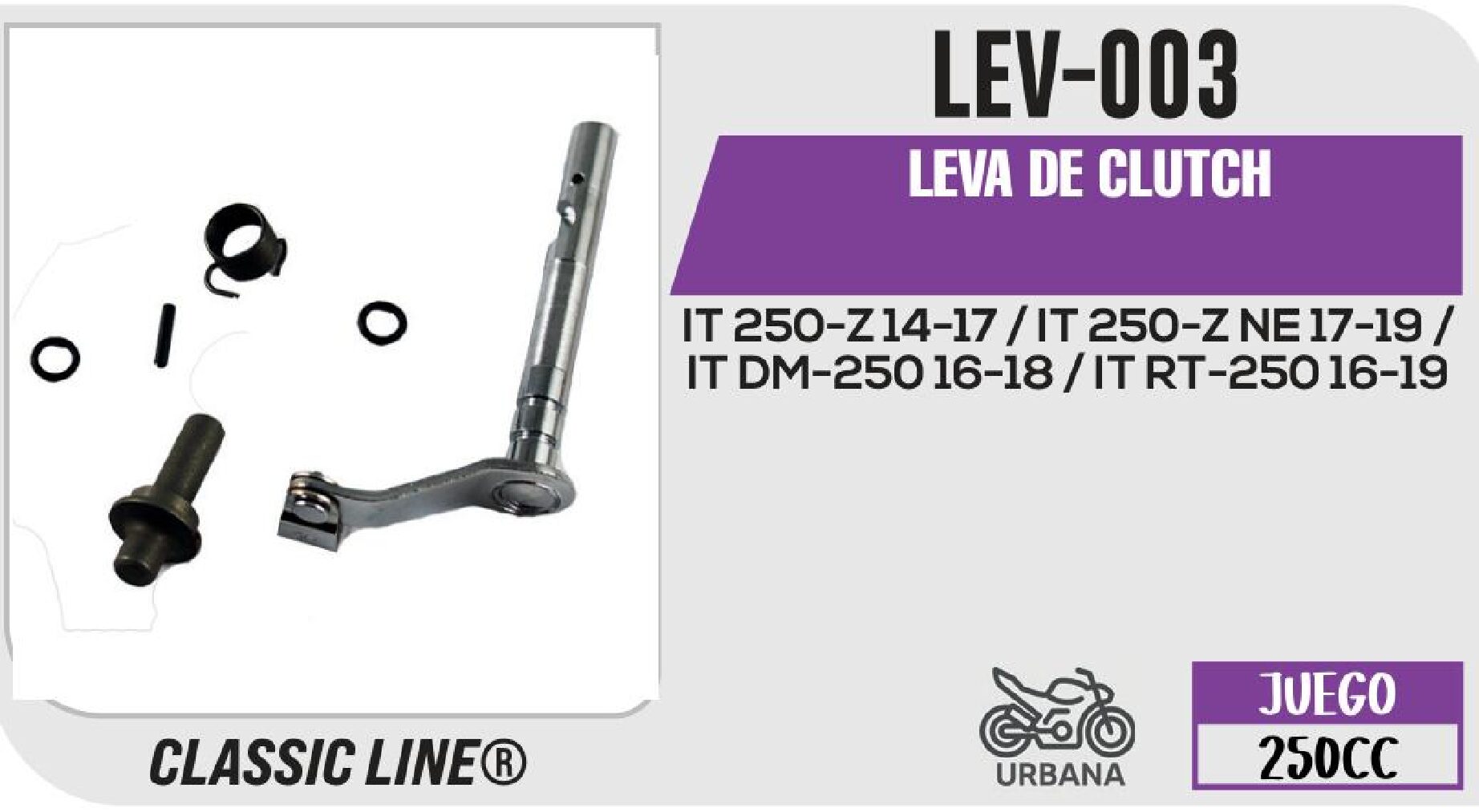 LEVA DE CLUTCH / LEV-003