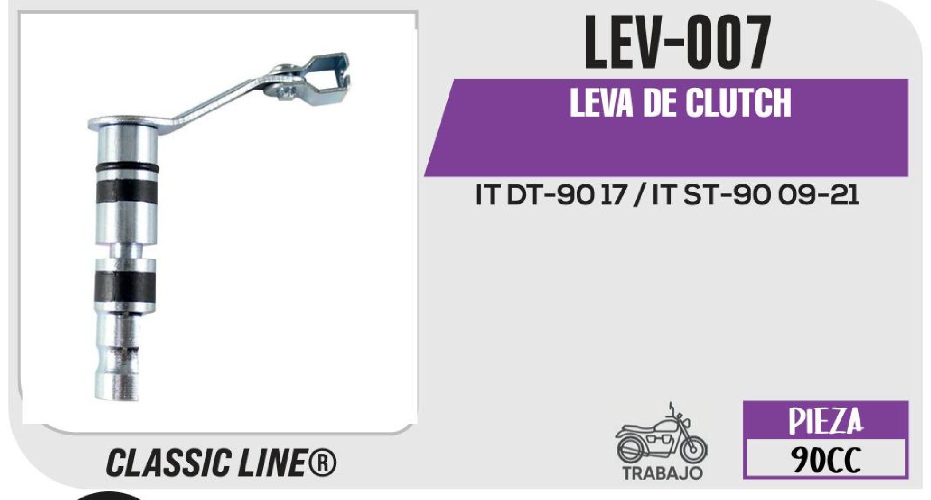 LEVA DE CLUTCH / LEV-007