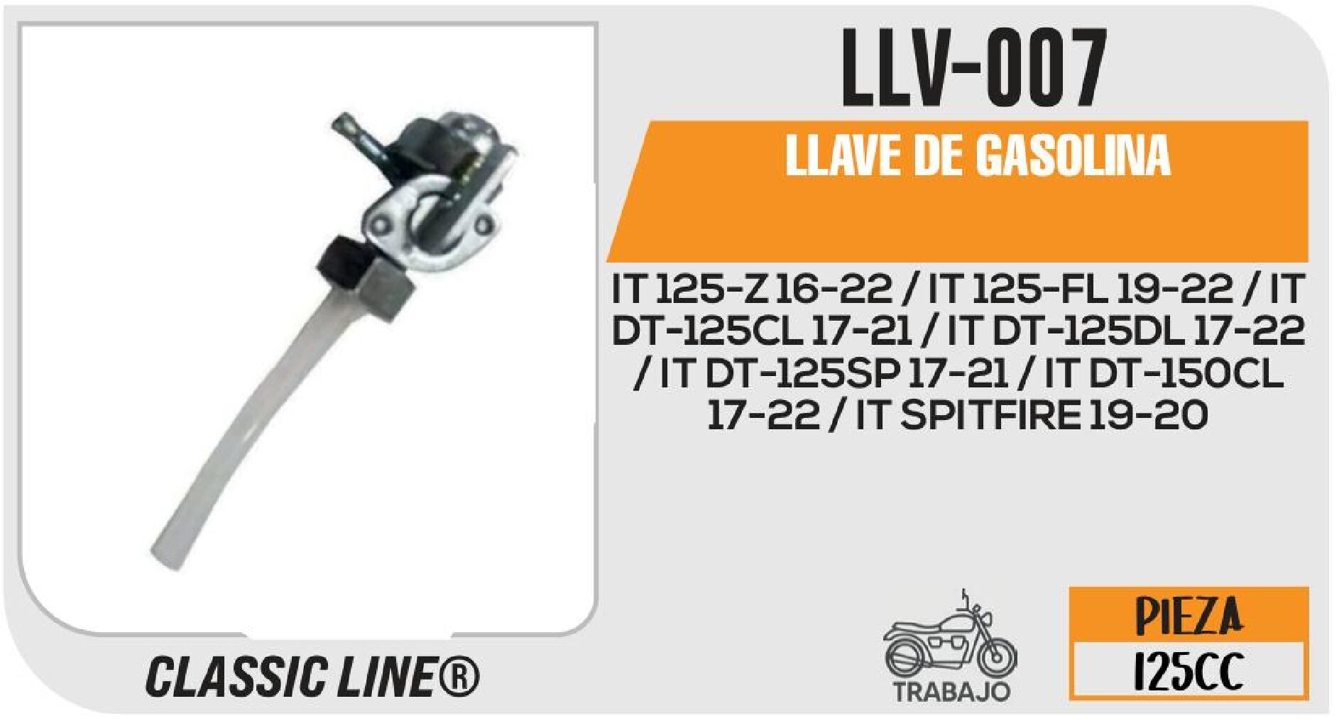 LLAVE DE GASOLINA / LLV-007