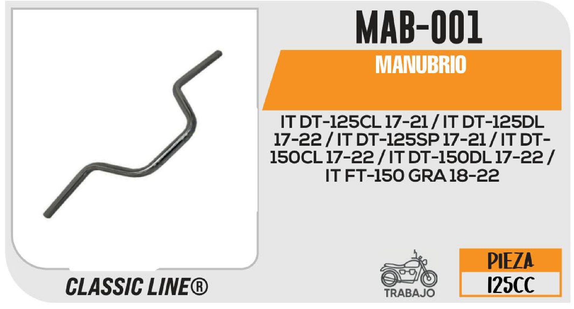 MANUBRIO / MAB-001