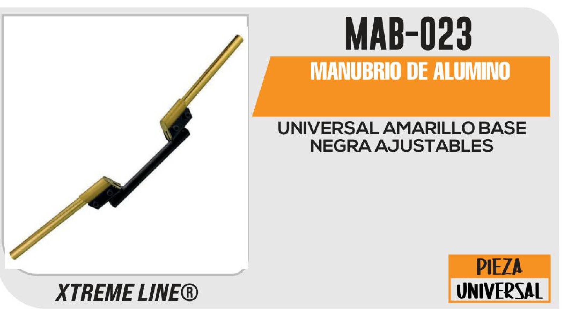 MANUBRIO DE ALUMINO / MAB-023