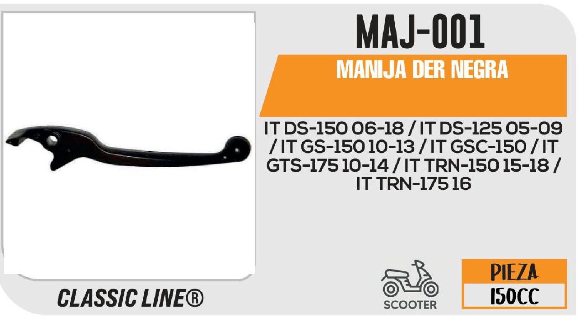 MANIJA DER NEGRA / MAJ-001