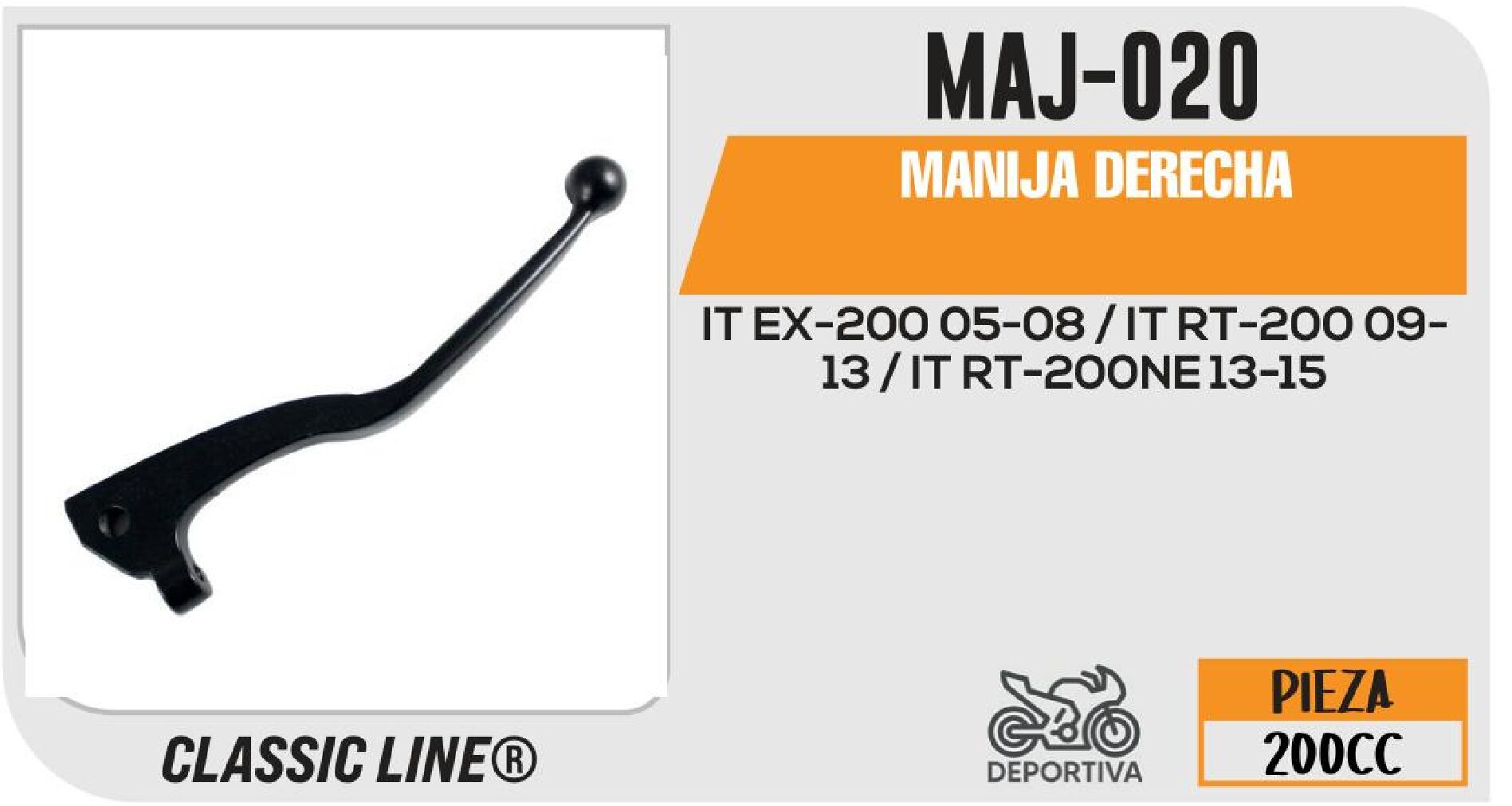 MANIJA DERECHA / MAJ-020