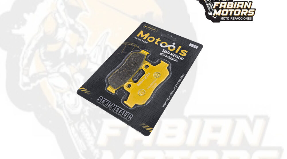 BALATAS DISCO DELANTERAS MOTOOLS (721) P/ ELITE 125 (JUEGO)