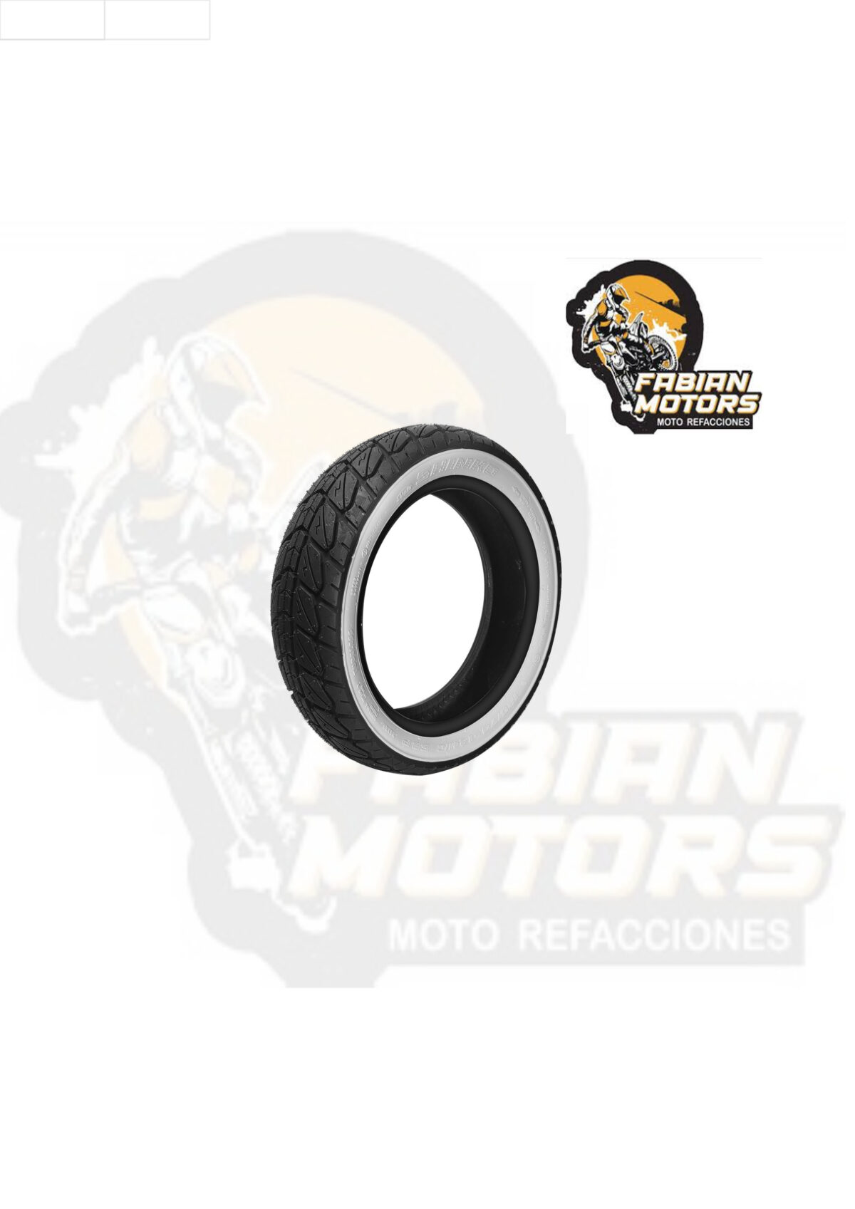 LLANTA SHINKO 120/70-12 58P 6PR TL SR723 WW (CARA BLANCA)