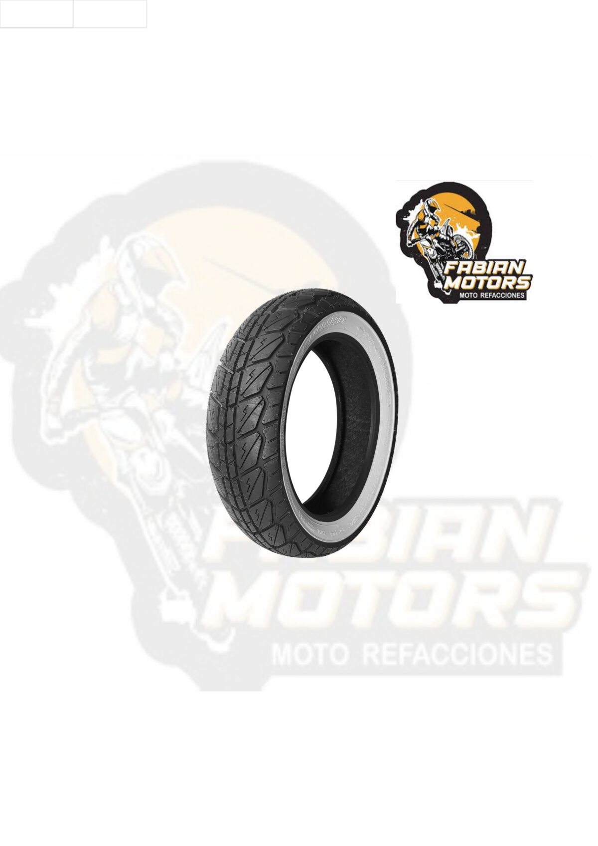 LLANTA SHINKO 130/70-12 62P 6PR TL SR723 WW (CARA BLANCA)