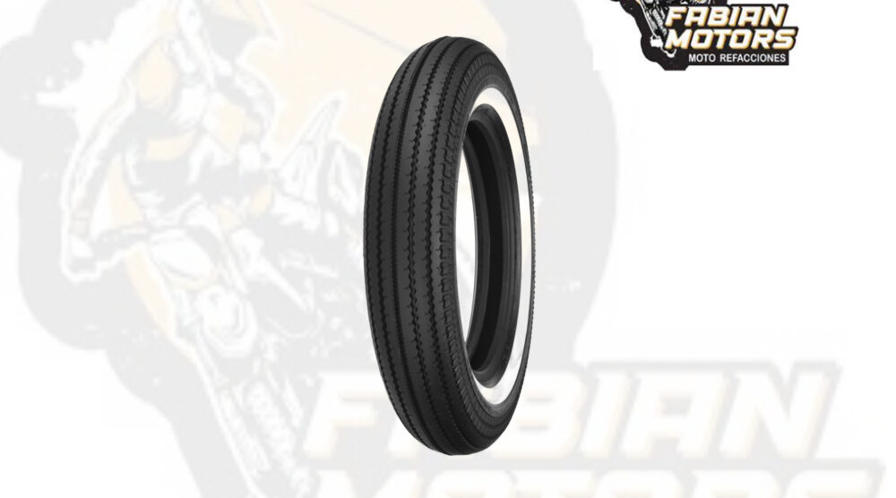 LLANTA SHINKO 4.00-18 64H 4PR TT E270 WW SUPER CLASSIC (CARA BLANCA)