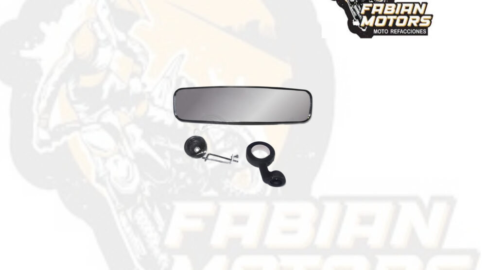107-000027-1 ESPEJO UTV'S PLASTICO 36CM LARGO X 8.3CM ALTO (14.18" X 3.27"), SOPORTE DIAMETRO 4.45CM CENTRAL (1.75") NEGRO P/ RZR, P/ MAVERICK, P/ MAVERICK X3 (JUEGO)