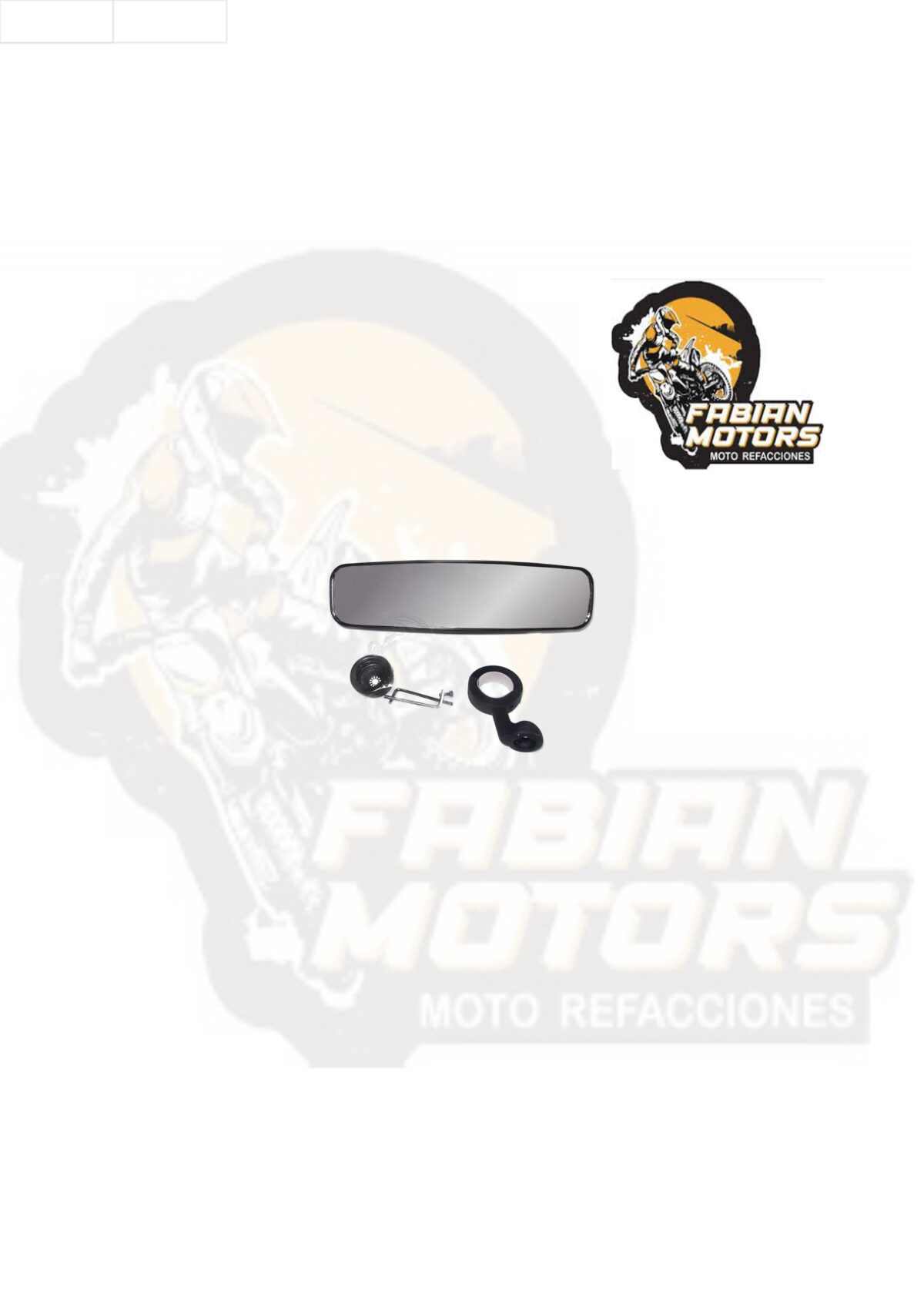 107-000027-1 ESPEJO UTV'S PLASTICO 36CM LARGO X 8.3CM ALTO (14.18" X 3.27"), SOPORTE DIAMETRO 4.45CM CENTRAL (1.75") NEGRO P/ RZR, P/ MAVERICK, P/ MAVERICK X3 (JUEGO)