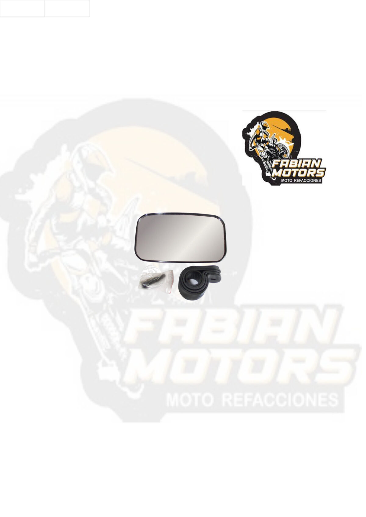 ESPEJO UTV'S PLASTICO 20.3CM LARGO X 10.16CM ALTURA (8" X 4") SOPORTE DIAMETRO 3.81CM, 4.45CM, 5.08CM (1.5", 1.75", 2") NEGRO CENTRAL P/ RZR, P/ MAVERICK, P/ MAVERICK X3 (JUEGO)