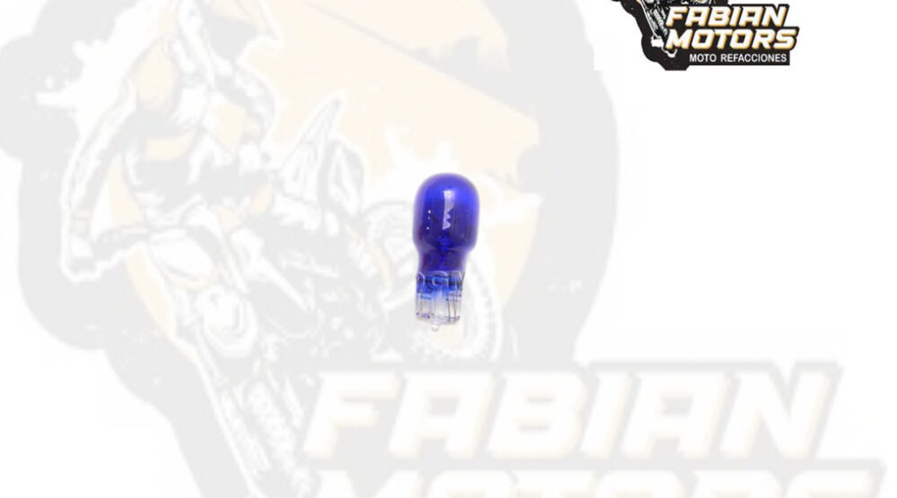 110-000014-1 FOCO DIRECCIONAL PELLIZCO AZUL 12V 10W (C-90 STR) TWN ( VENTA MINIMA 10 PIEZAS ) ( PRECIO POR PIEZA )