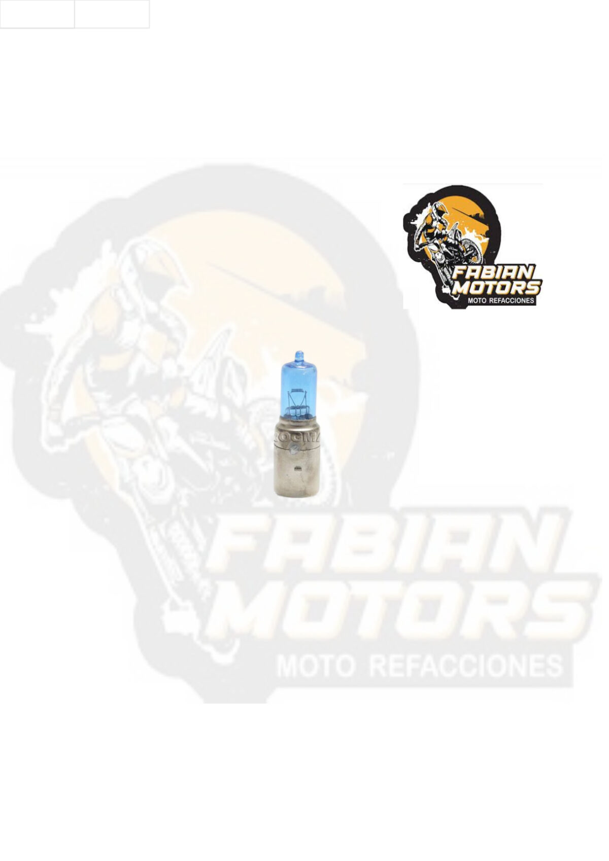 FOCO FARO HALOGENO CBS "SUPER WHITE" 12V 35/35W TWN (VENTA DE 1 PIEZA)