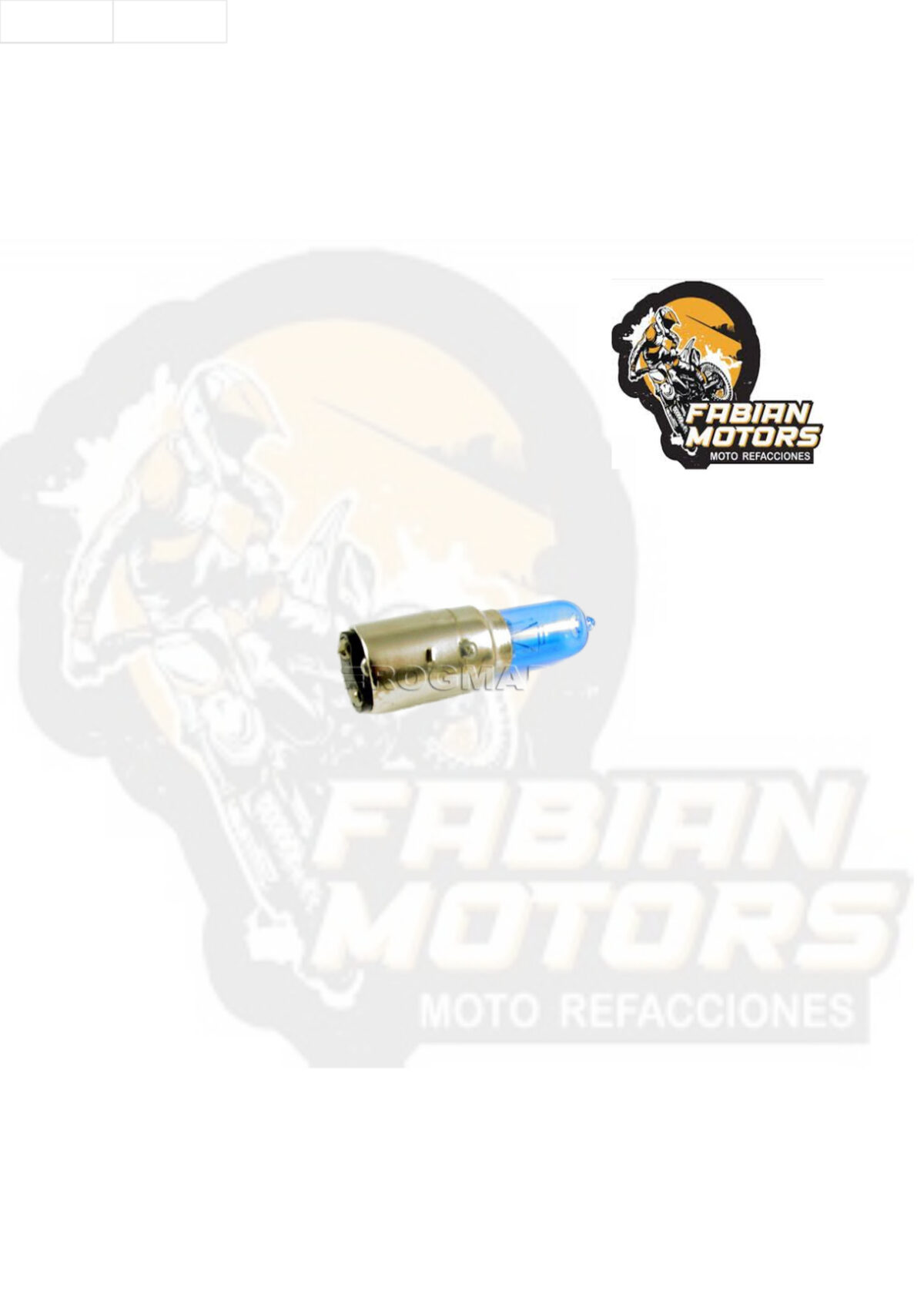 FOCO FARO HALOGENO CBS “SUPER WHITE” 12V 25/25W  TWN (VENTA DE 1 PIEZA)