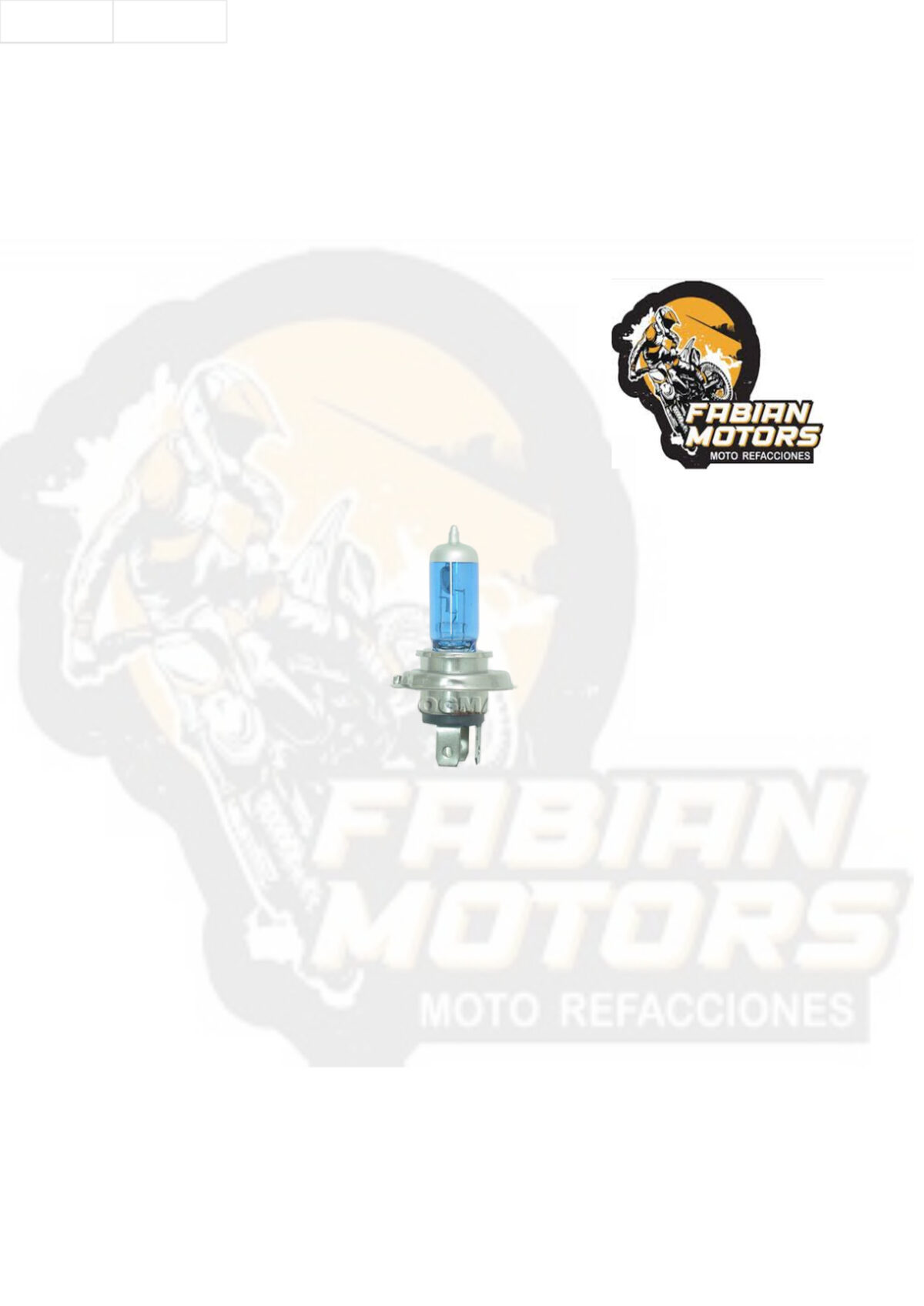 FOCO FARO HALOGENO H4 “SUPER WHITE” 12V 35/35W TWN (VENTA DE 1 PIEZA)