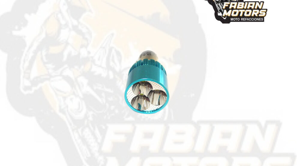 110-200012-1 FOCO FARO 3 LEDS 12V CBS BA20D (BAJA 400LM, ALTA 600LM) (VENTA DE 1 PIEZA)