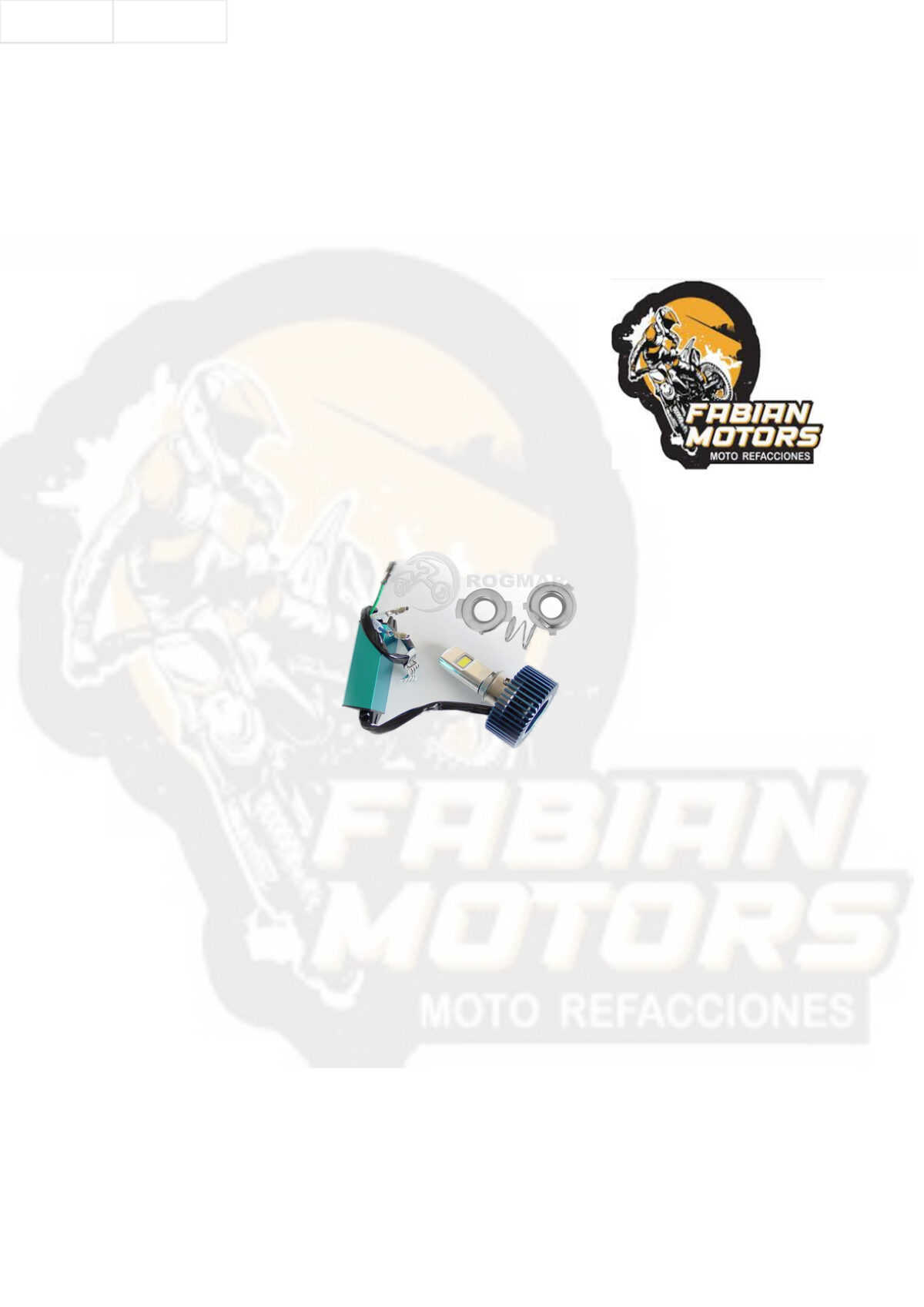 110-300006-1 FOCO LED M02B 9-40W 9-30V UNIVERSAL C/ 3 ADAPTADORES (BAJA 1000LM, ALTA 1800LM) (VENTA DE 1 PIEZA)