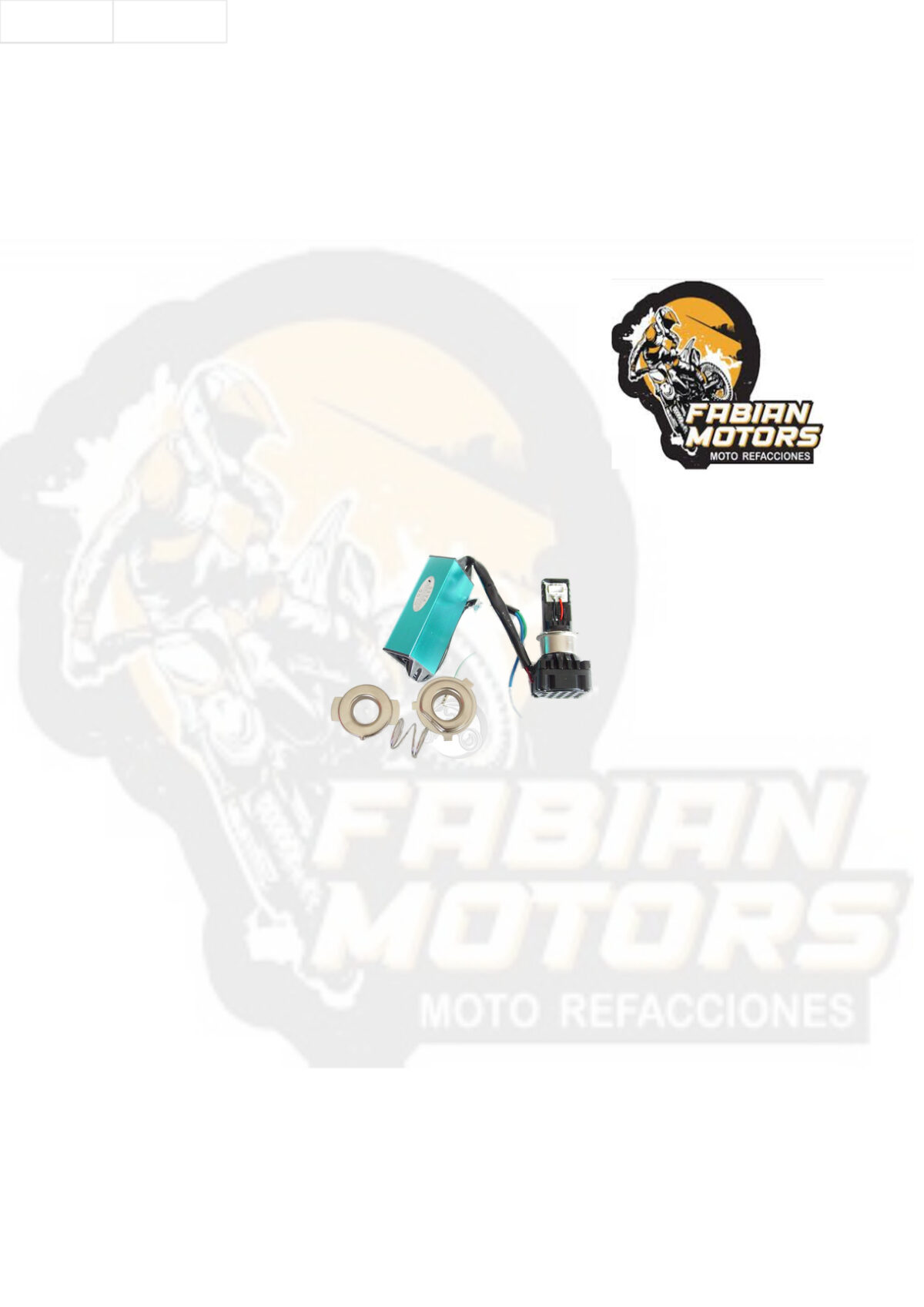 FOCO LED M02C 9-40W 9-30V UNIVERSAL C/ 3 ADAPTADORES (BAJA 1000LM, ALTA 2000LM) (VENTA DE 1 PIEZA)