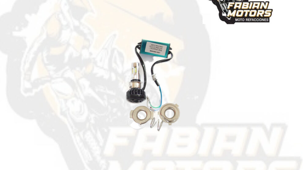FOCO LED M02E 9-40W 9-30V UNIVERSAL C/ 3 ADAPTADORES (BAJA 1800LM, ALTA 3600LM) (VENTA DE 1 PIEZA)