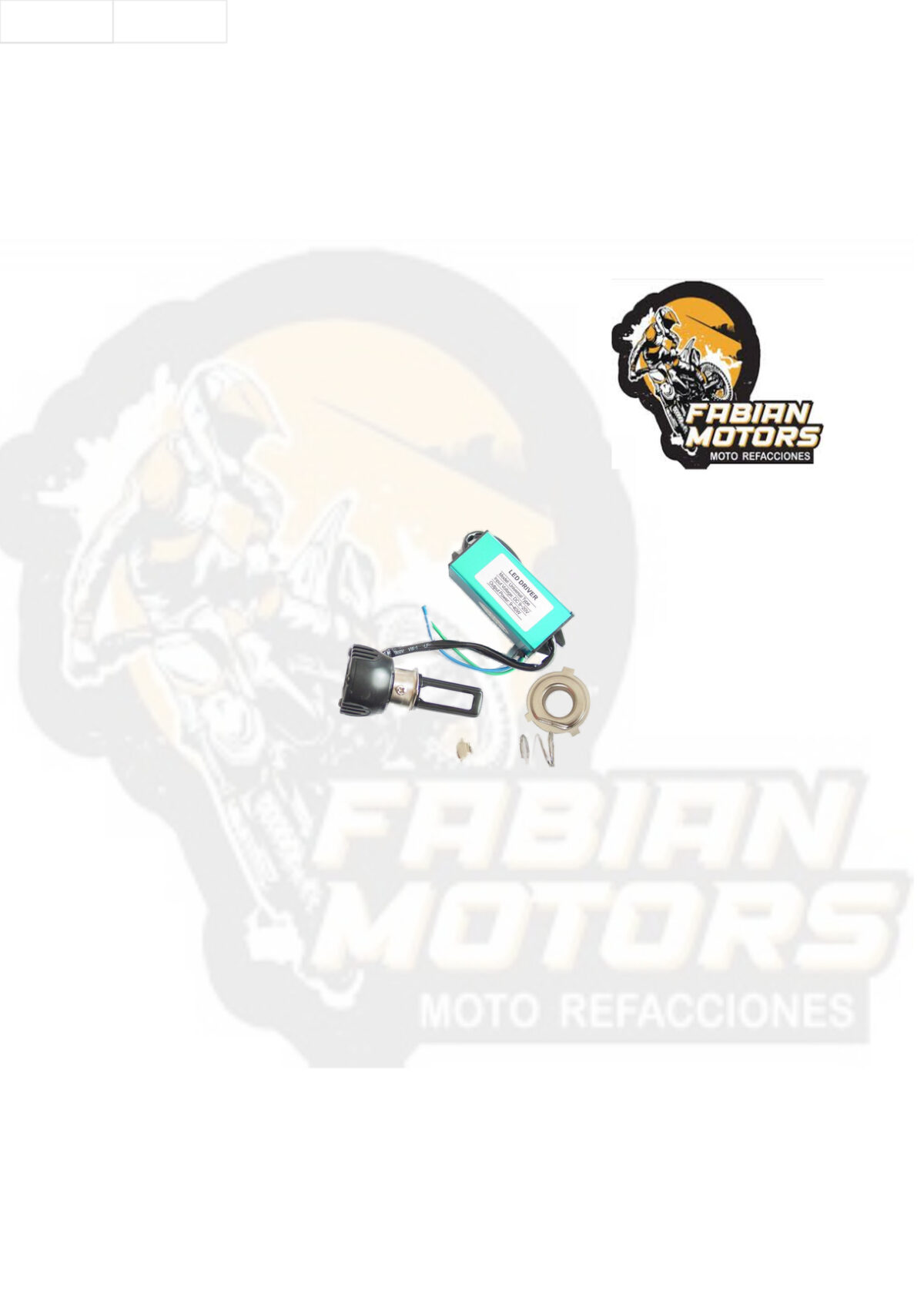 FOCO LED M02G-N 9-40W 9-30V UNIVERSAL C/ 3 ADAPTADORES (BAJA 2900LM, ALTA 4400LM) (VENTA DE 1 PIEZA)