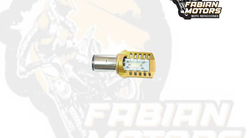 FOCO LED M11J BA20D CBS 6W 12V (BAJA 600 LM, ALTA 600LM) (VENTA DE 1 PIEZA)