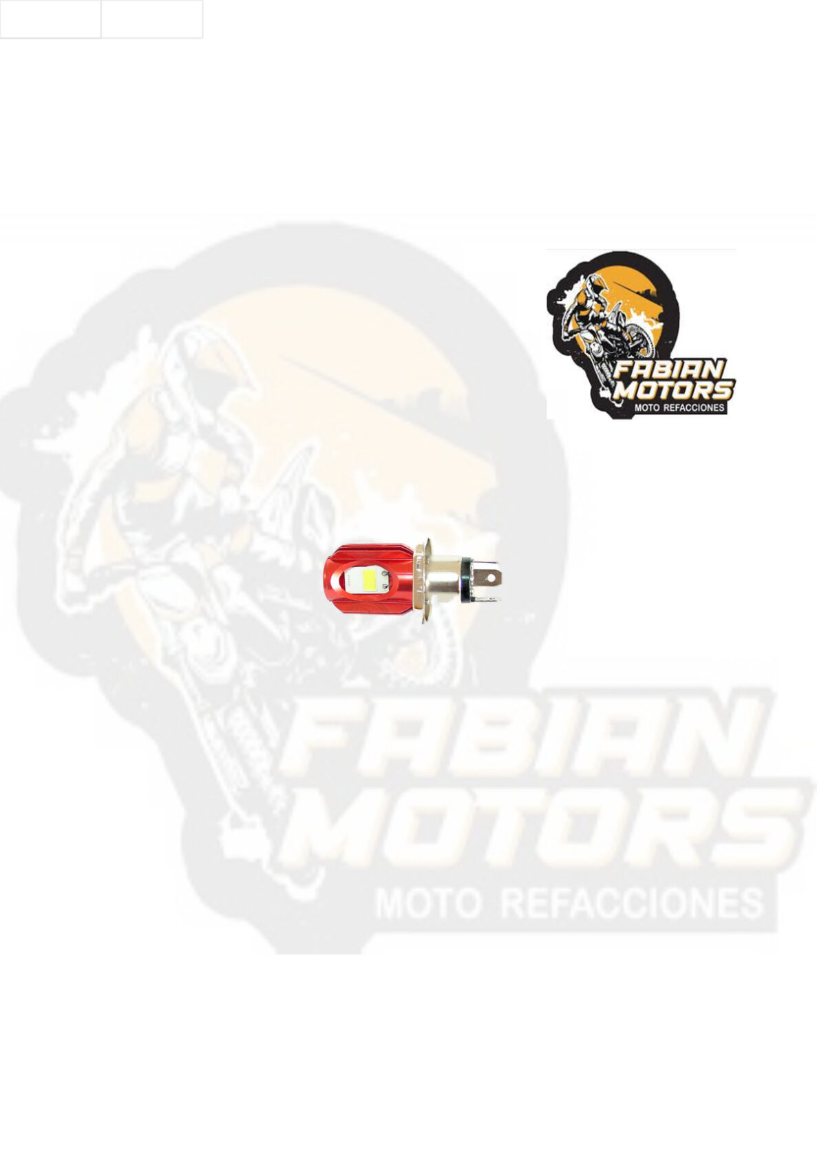 FOCO LED H4 12V 18W ROJO SG-0129 (VENTA DE 1 PIEZA)