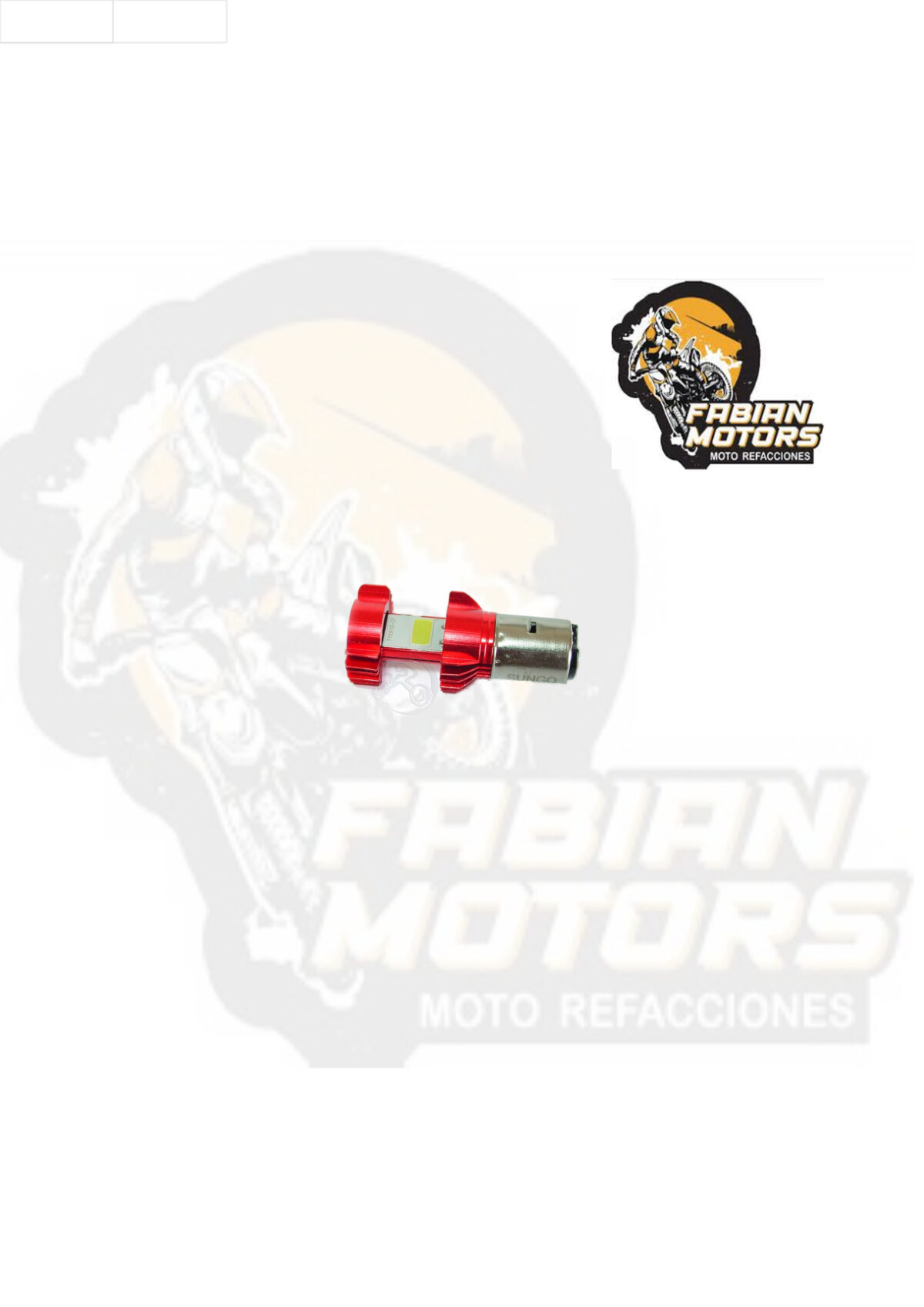 FOCO LED CBS 12V 12W ROJO SG-0136 (VENTA DE 1 PIEZA)  (VENTA DE 1 PIEZA)