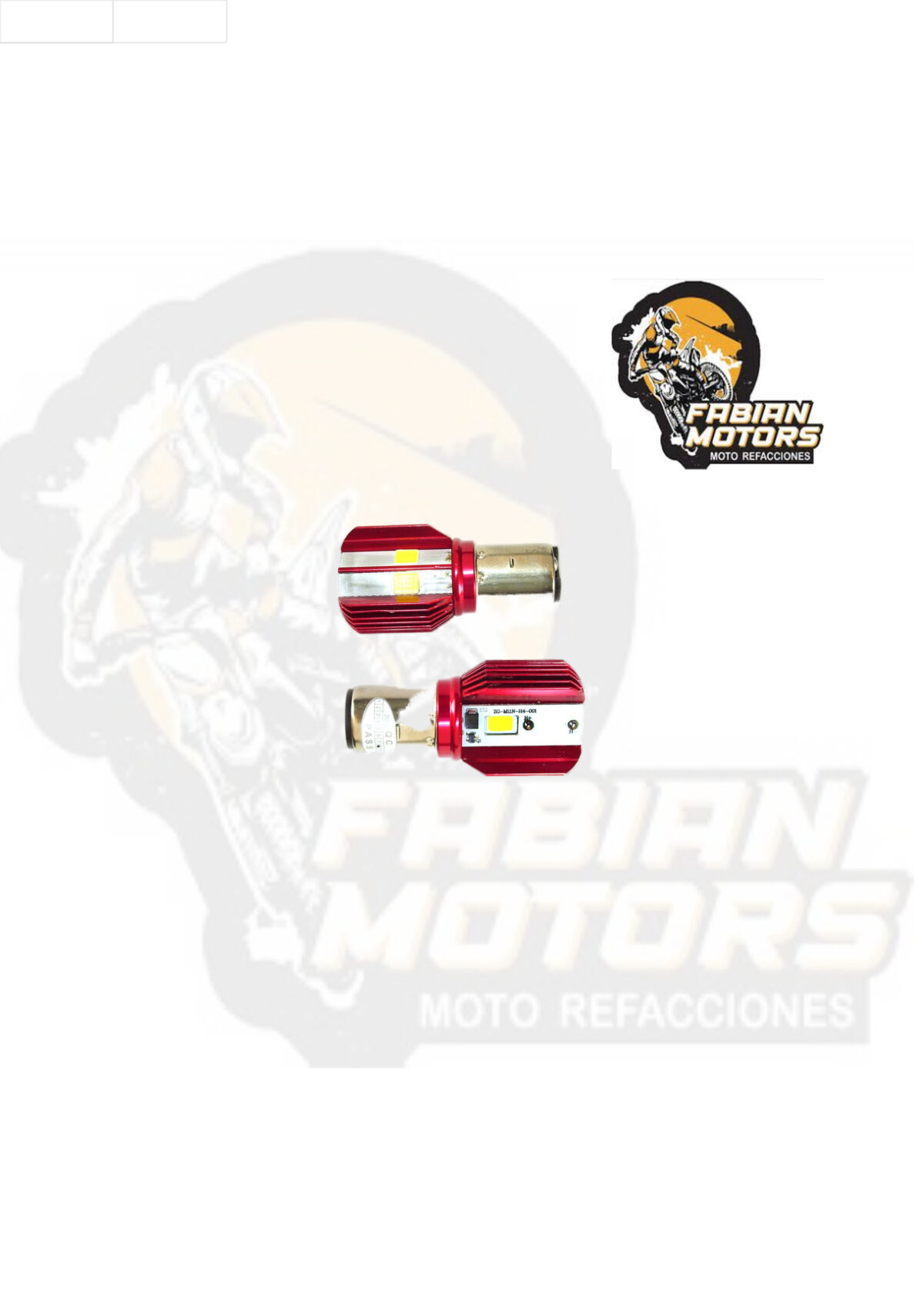 FOCO LED CBS 12V 17W ROJO M11N (BAJA 1100LM, ALTA 1700LM) (VENTA DE 1 PIEZA)