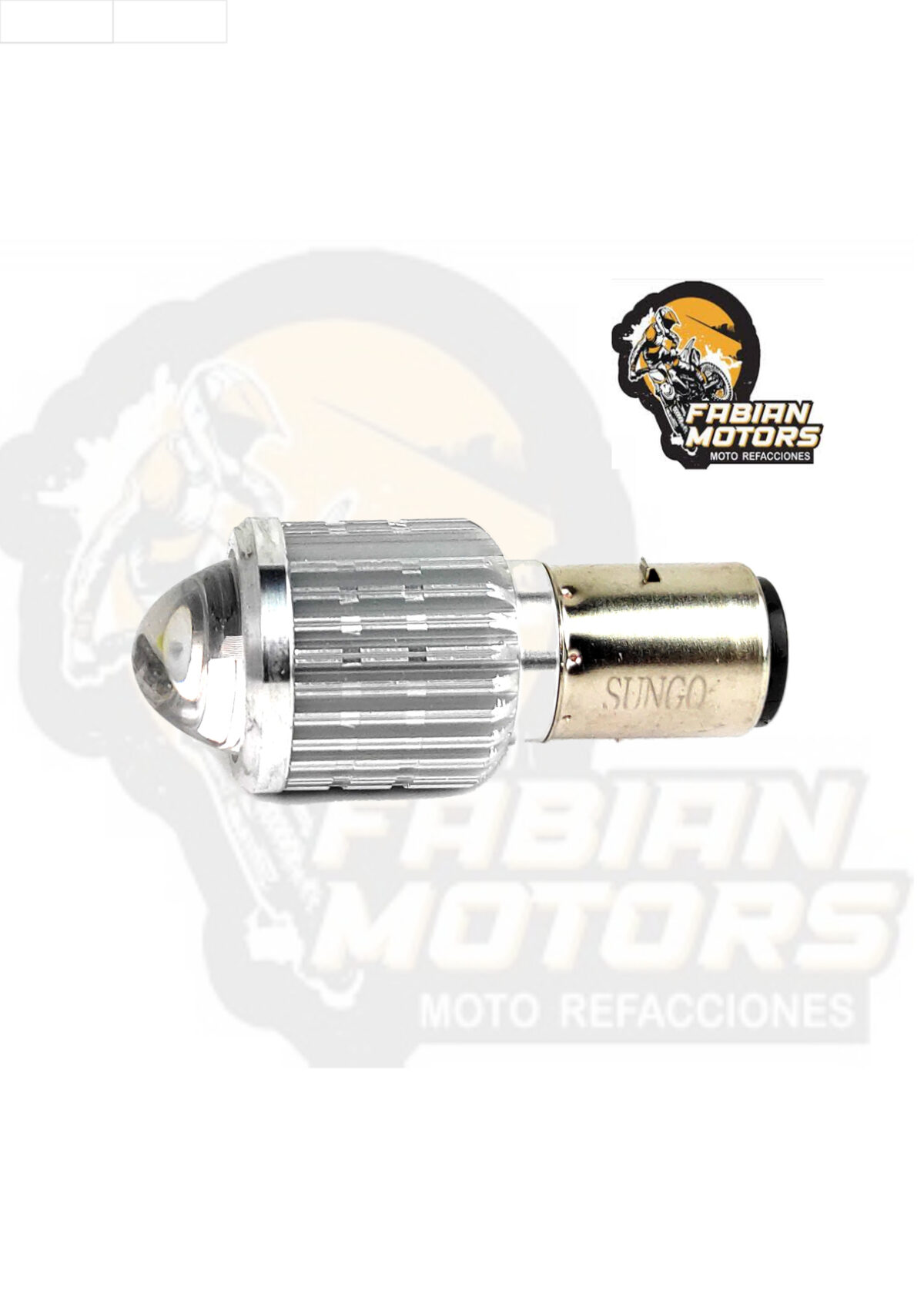 FOCO FARO LED CBS 12V PLATA SG-0166A (VENTA DE 1 PIEZA)