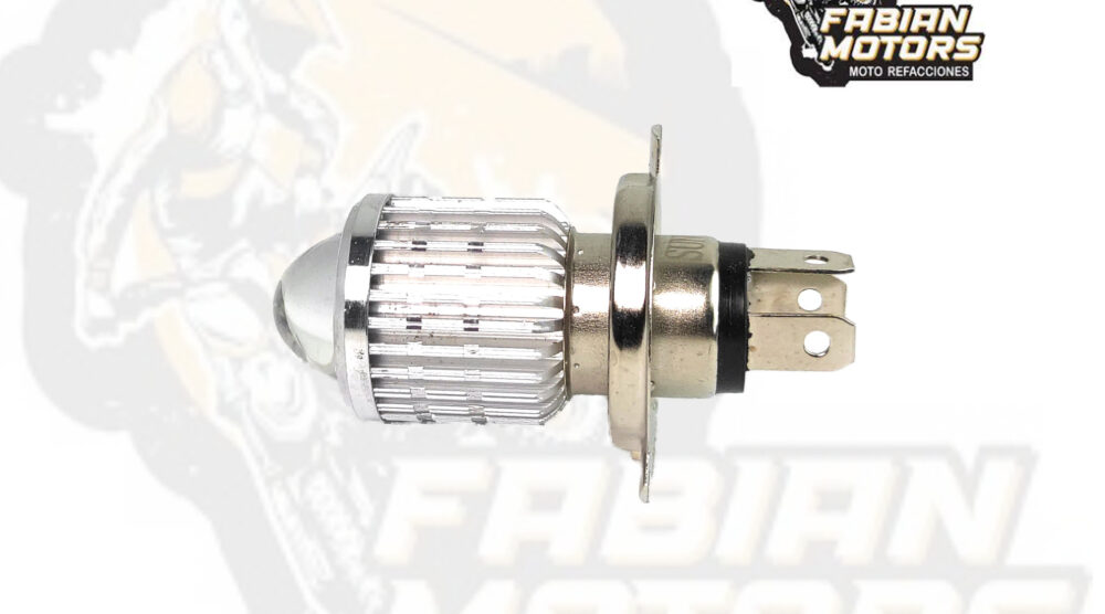 FOCO FARO LED H4 12V PLATA SG-0166A (VENTA DE 1 PIEZA)